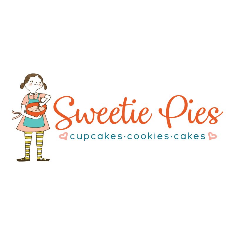 Cake Premade Logo Design - Customized with Your Business Name — Ramble Road  Studios