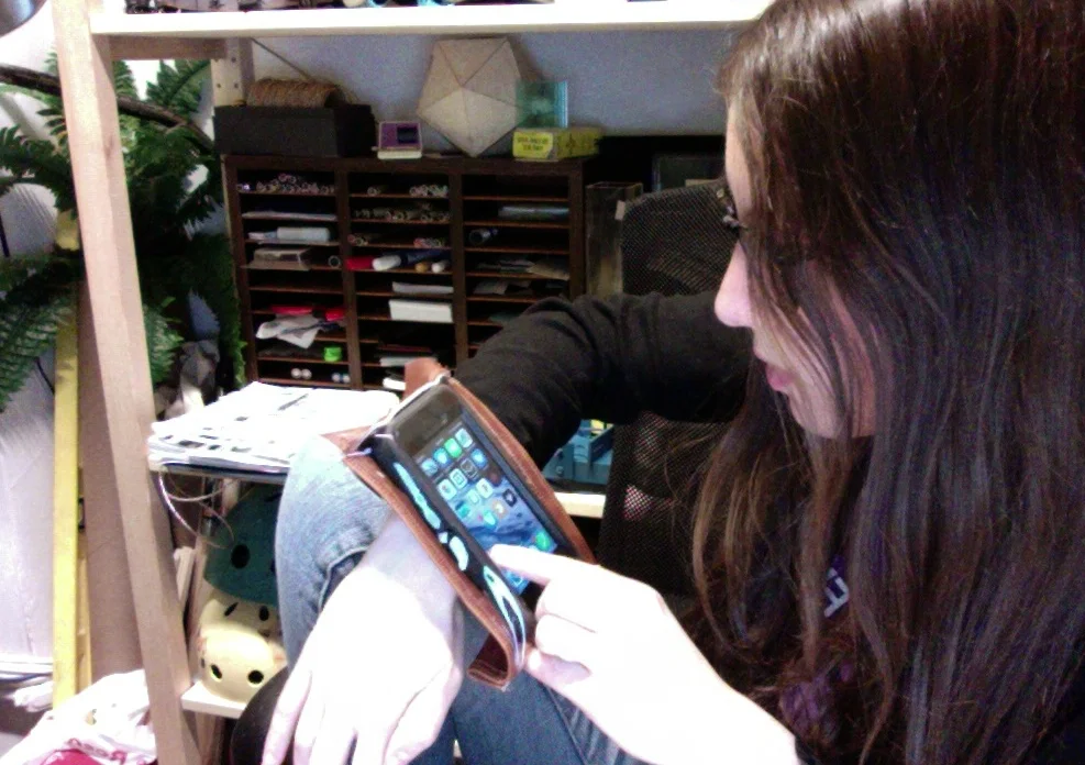 Danielle can respond to your inquiries without holding her phone.