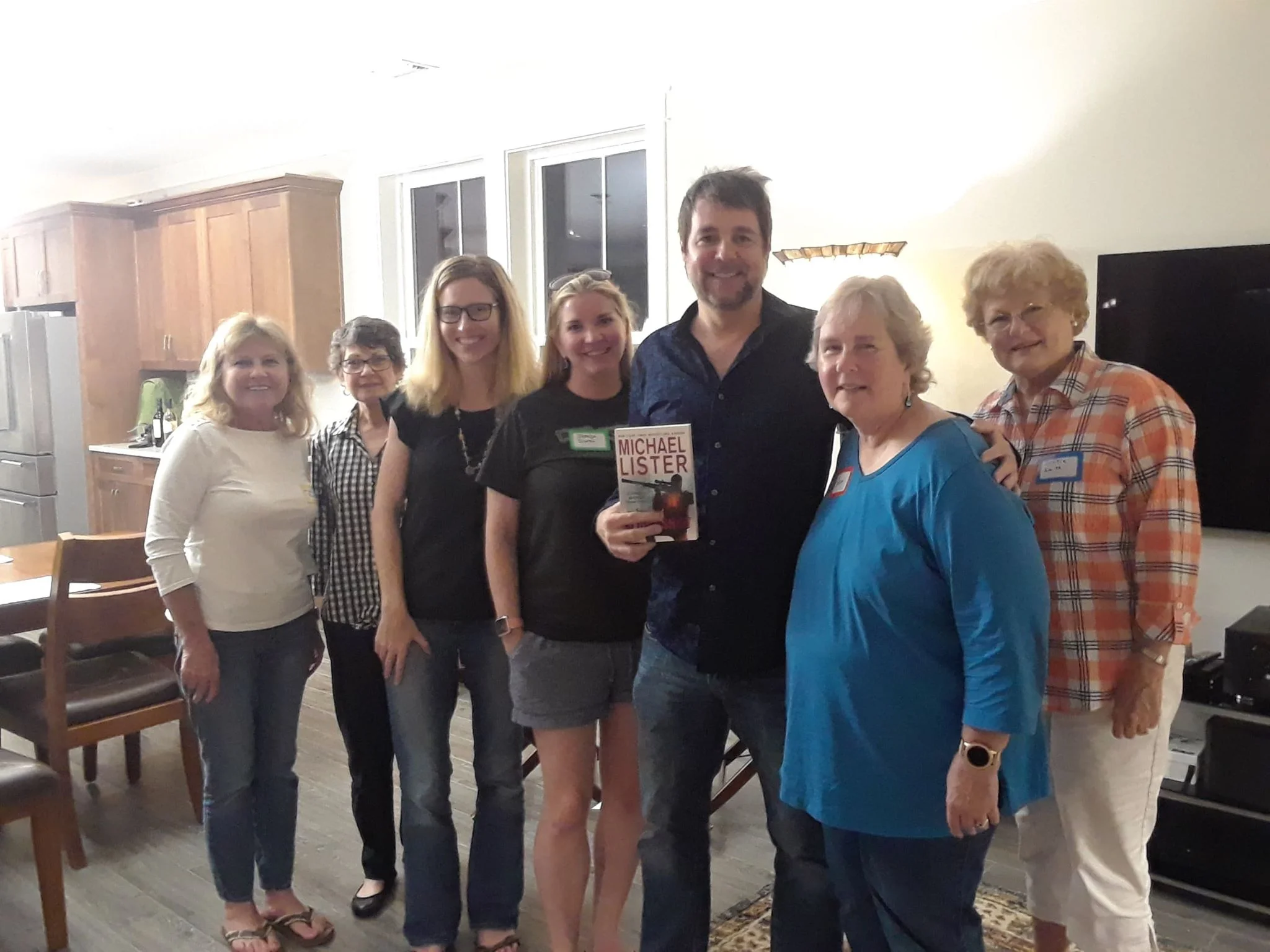 Speaking to a book club in Panama City, FL.