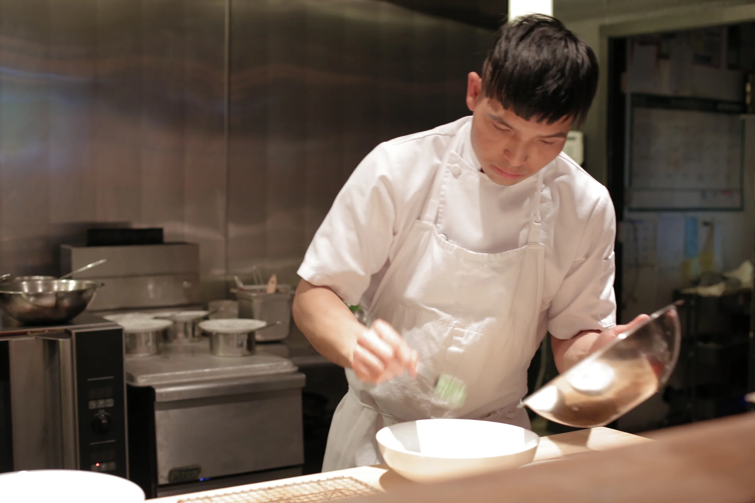 The extremely gifted Vince Nguyen, our chef. 