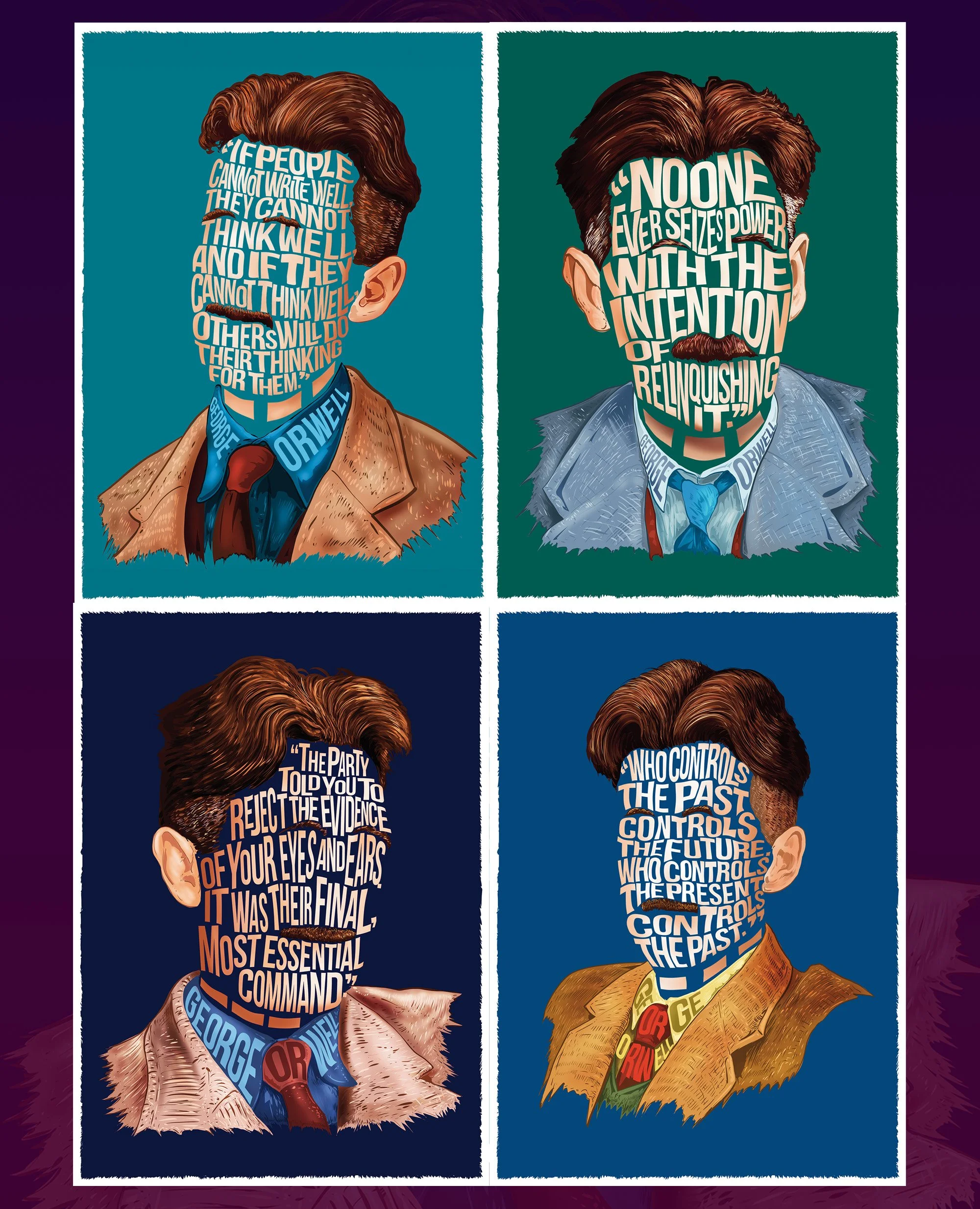 Orwell Mini Print set