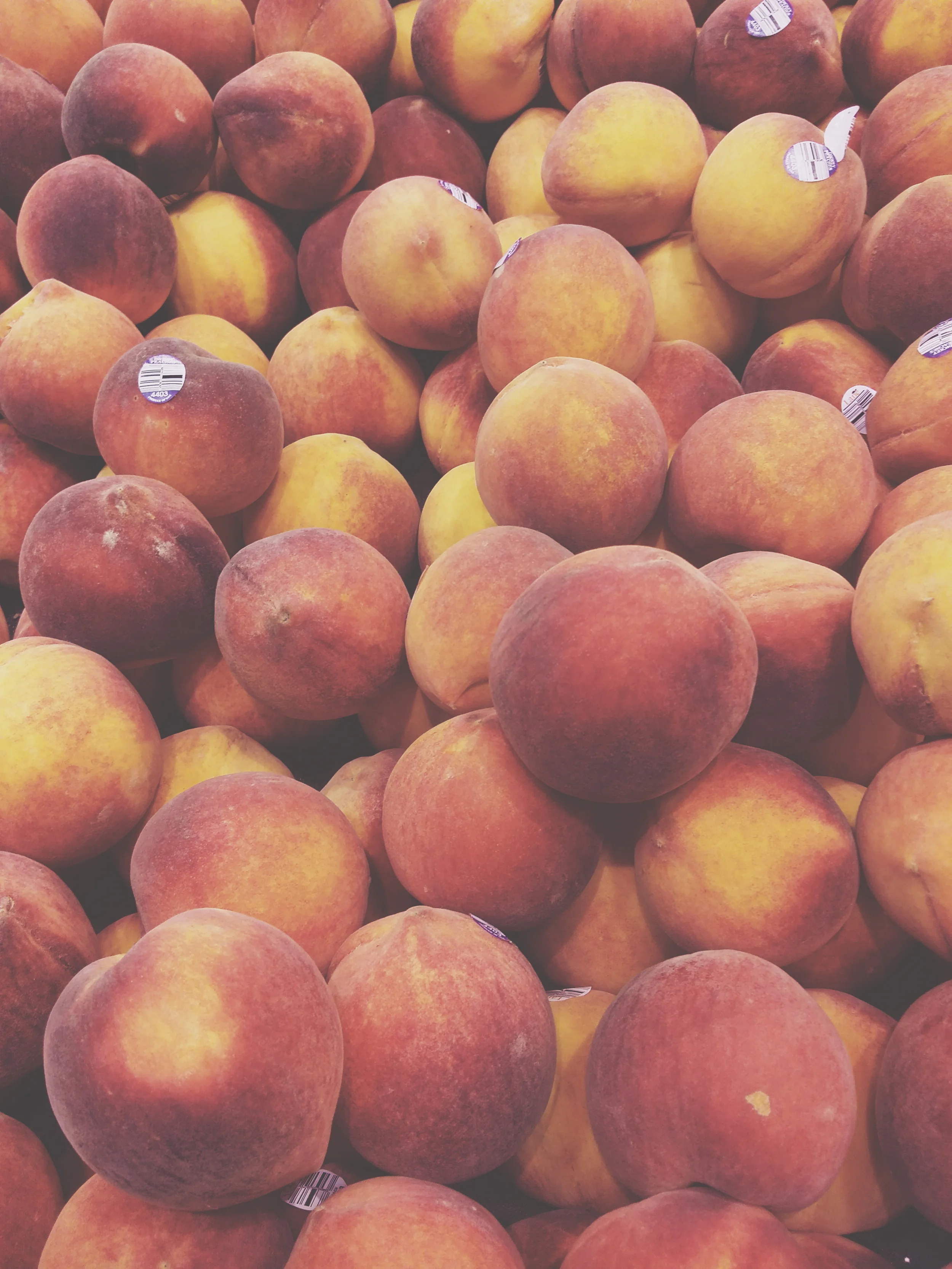 the last of the peaches