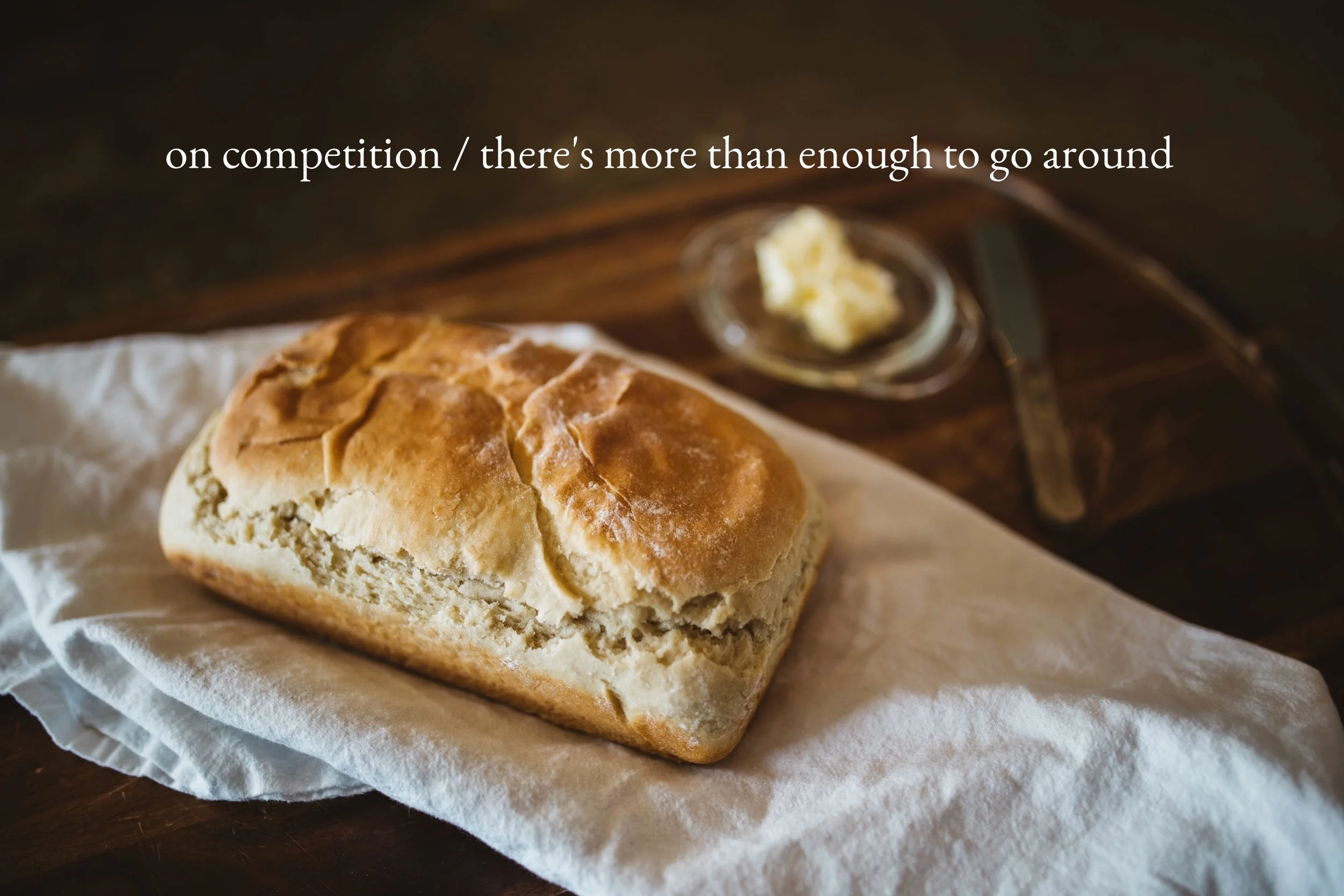 on competition: there's more than enough to go around