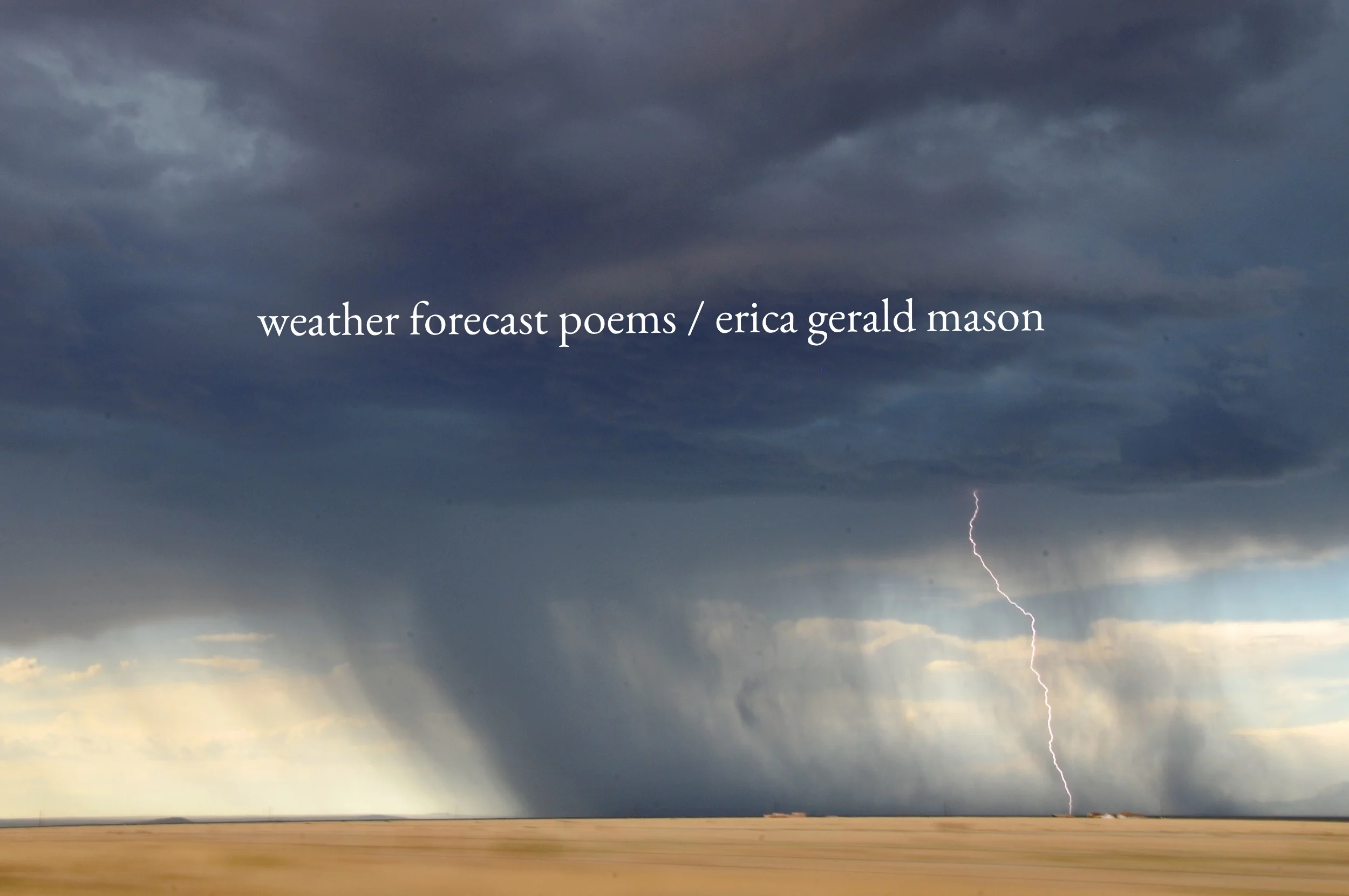 weather forecast poems, a to z challenge
