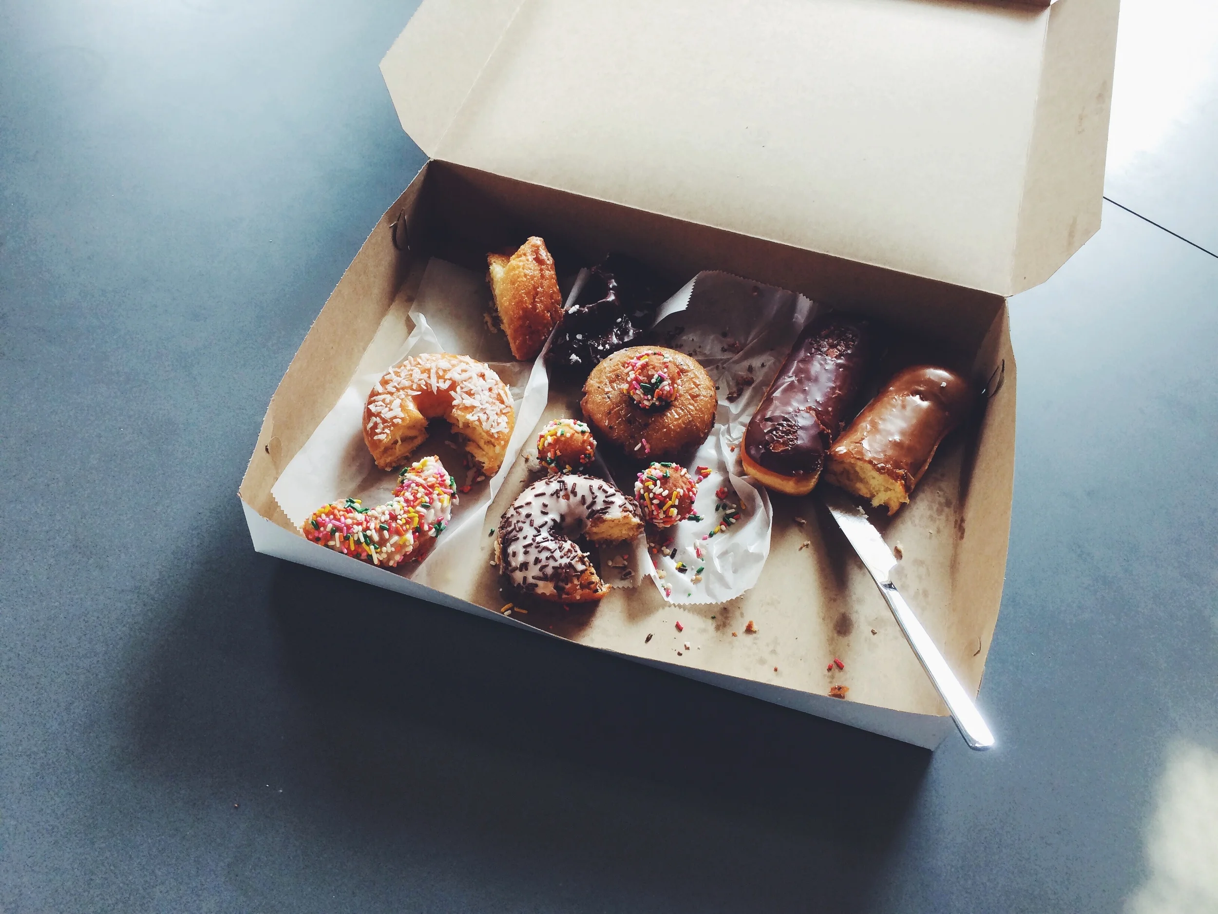 just say sorry - a story about donuts