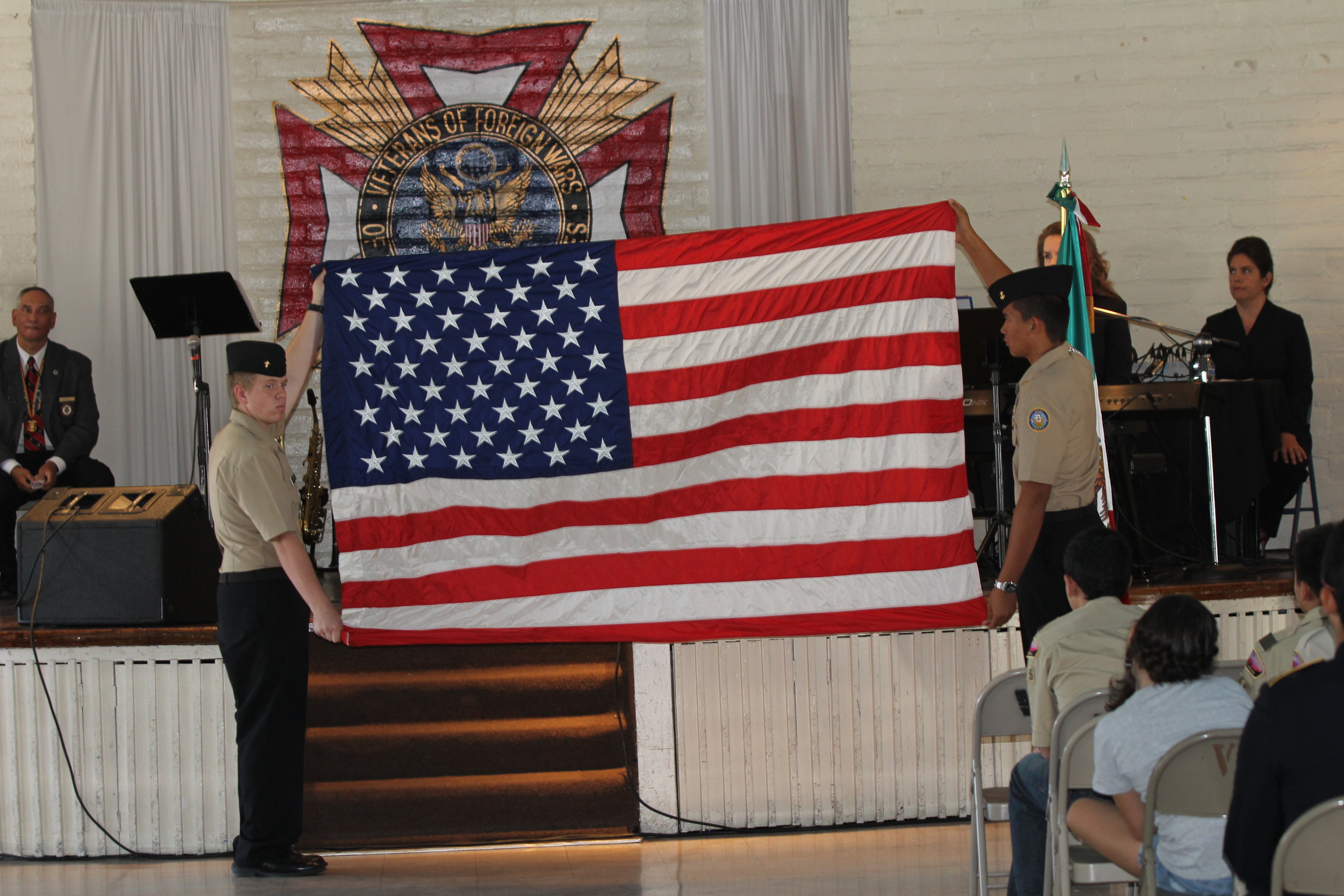 31st Massing of the Colors at the Nogales VFW