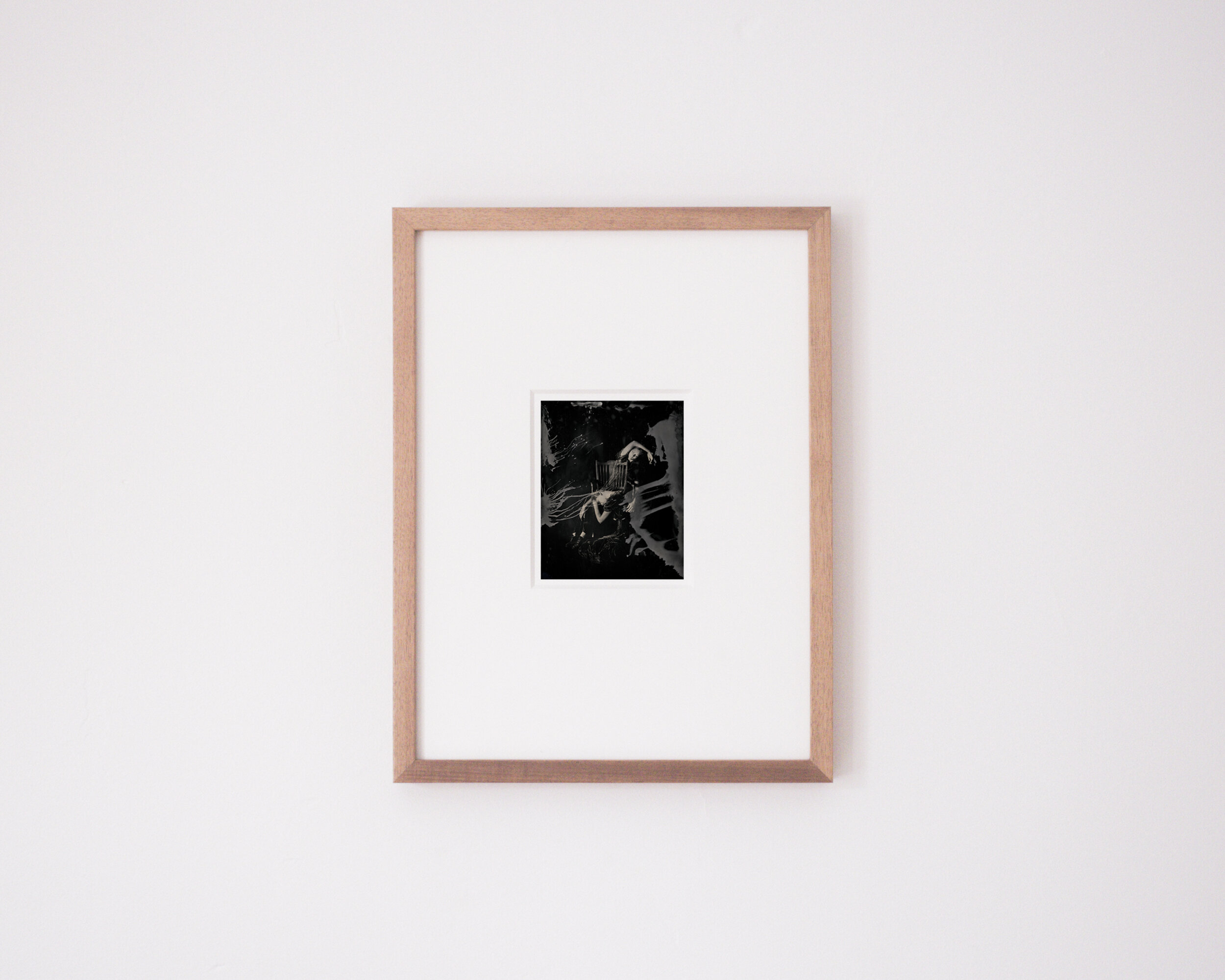   Caducity’s Daughters II  (framed 4 x 5” aluminotype, 2020) 