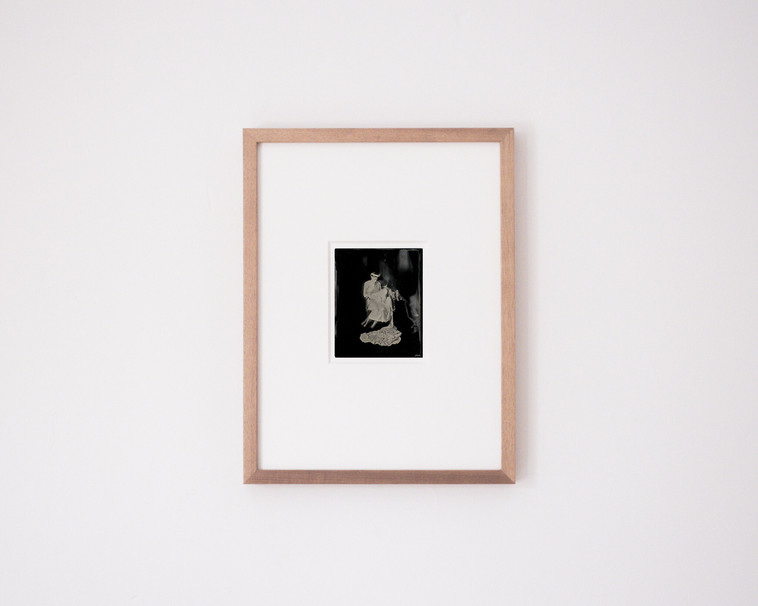   Caducity’s Daughters III  (framed 4 x 5” aluminotype, 2020) 
