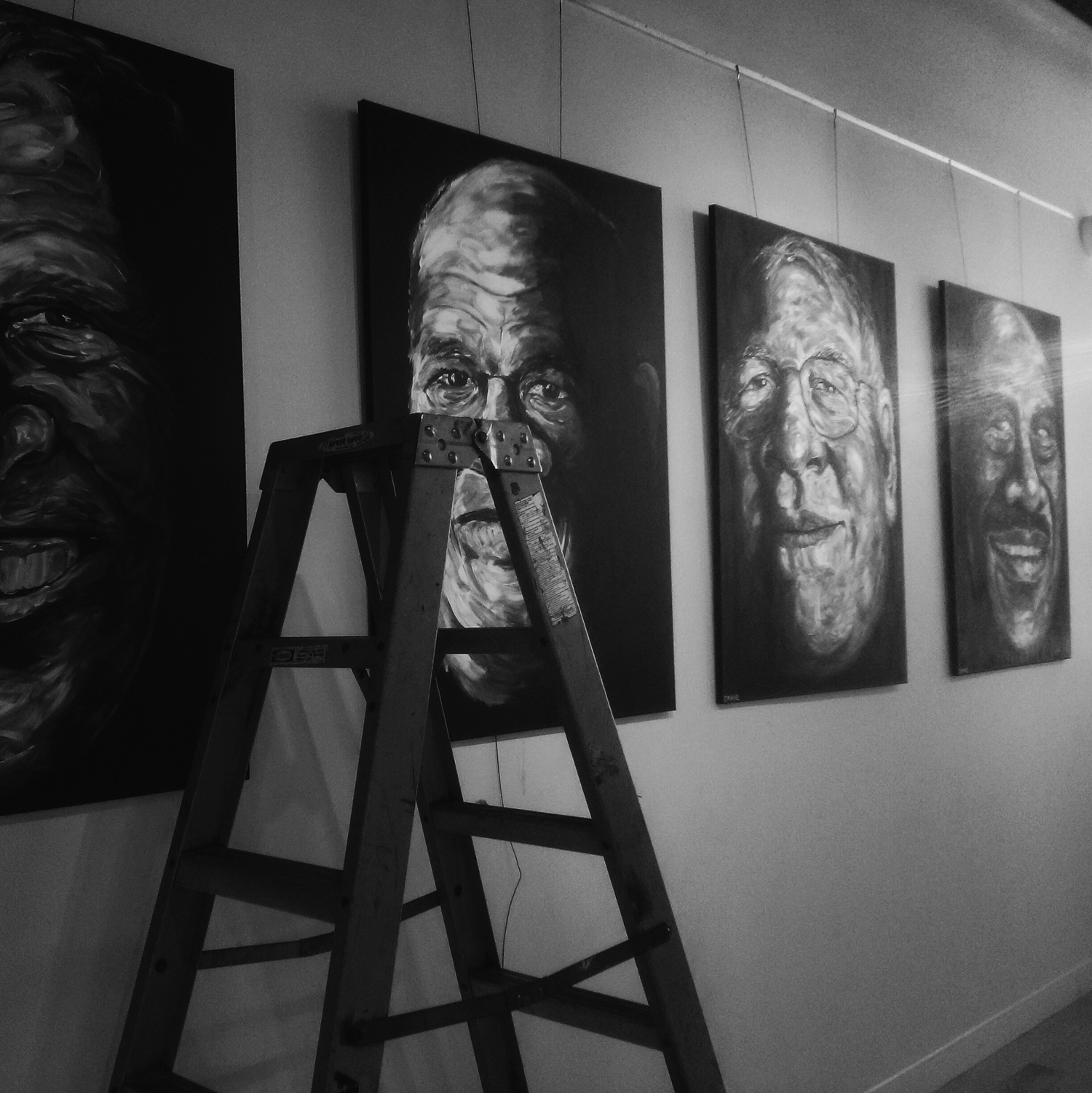 20 Men series 36 x 48 Acrylic