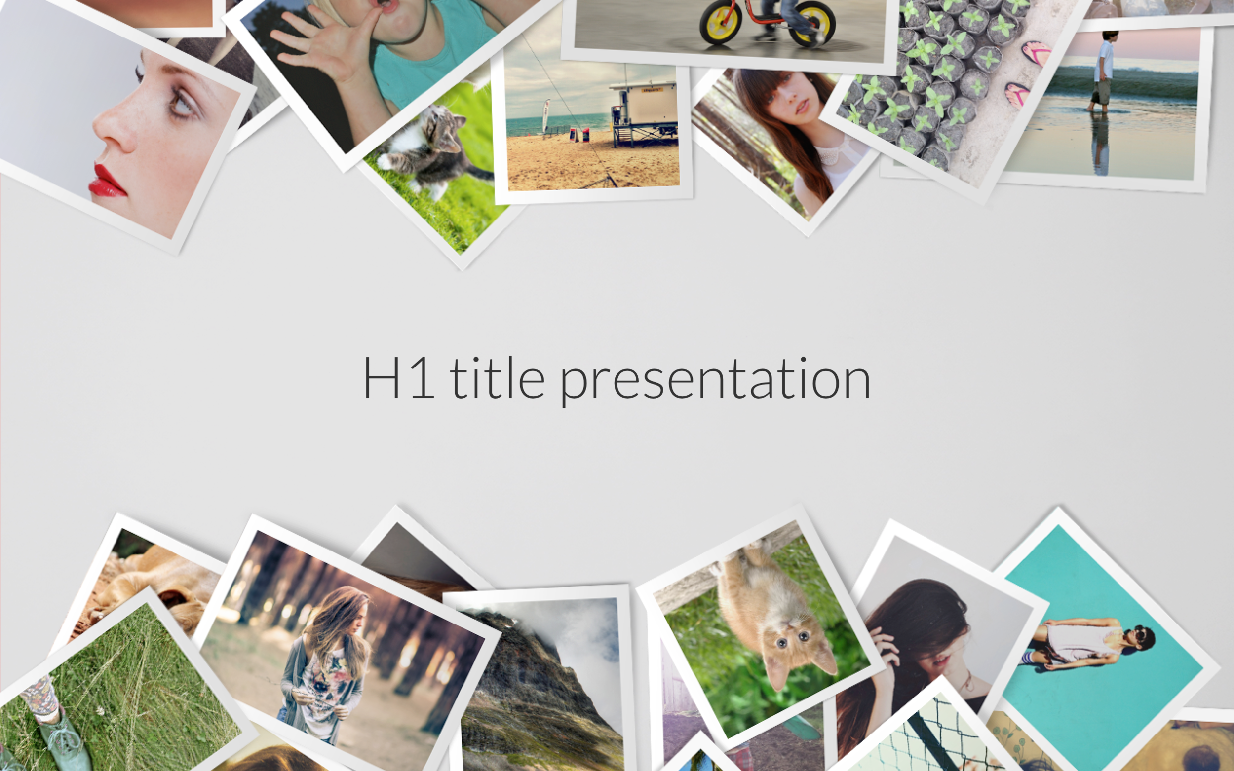 Typography guidelines - presentation material.