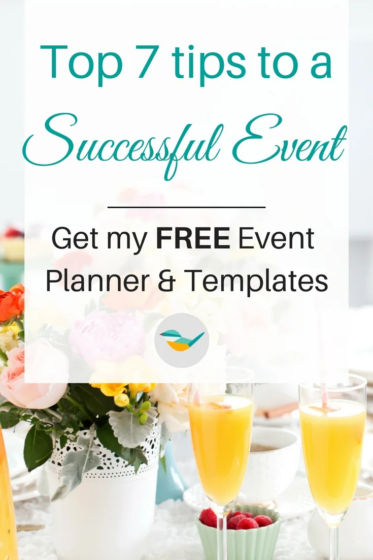 Top 7 tips to a successful event