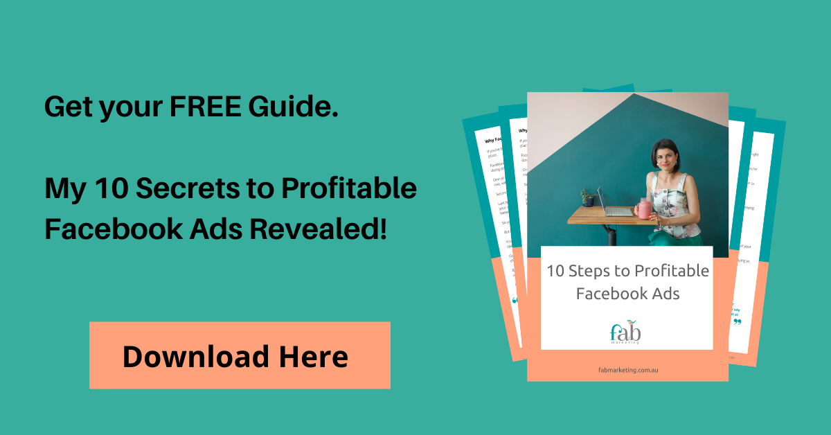 Free Guide 10 Steps to Profitable Facebook Ads