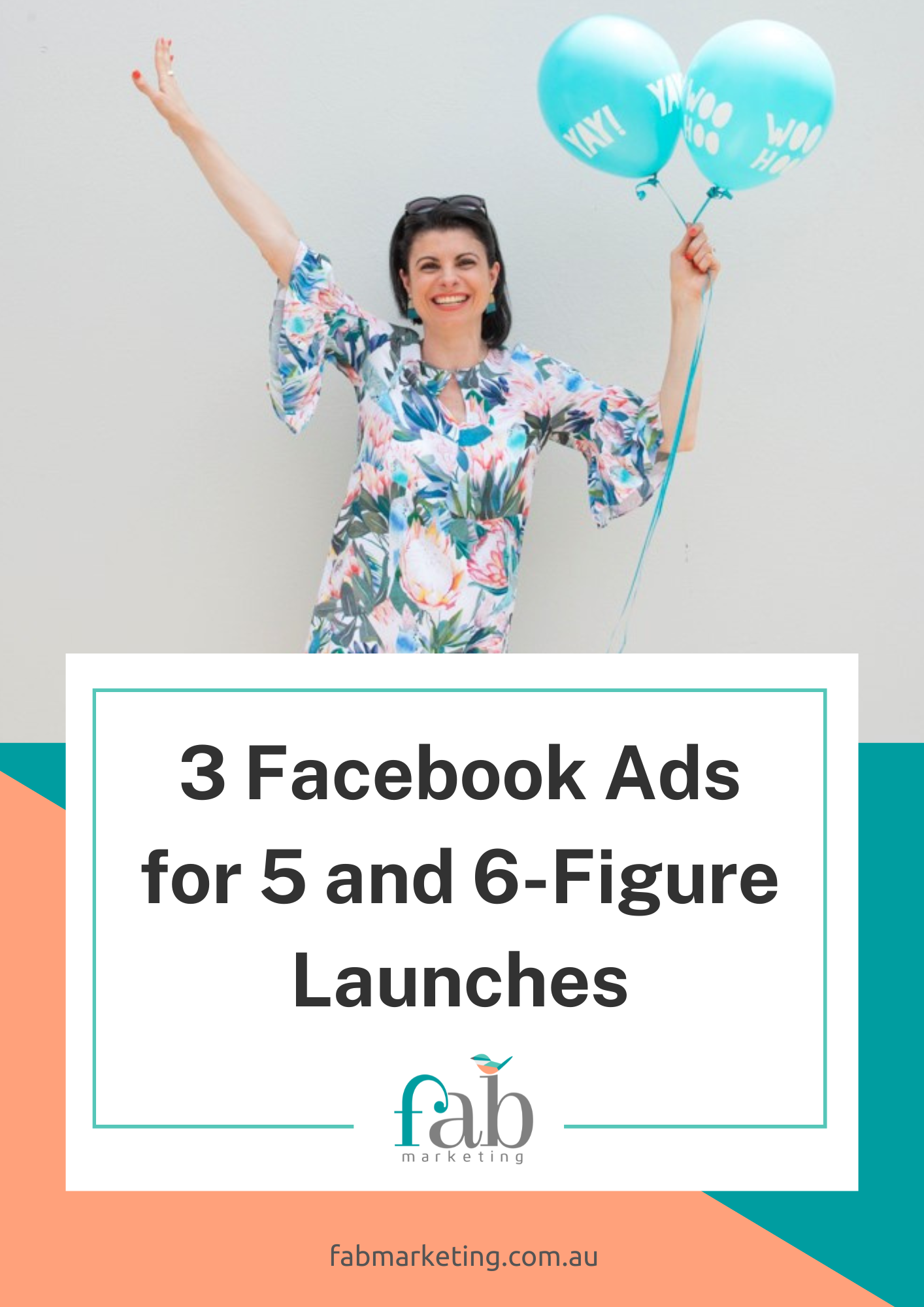 3 Facebook ads for 5 and 6-Figure Launches