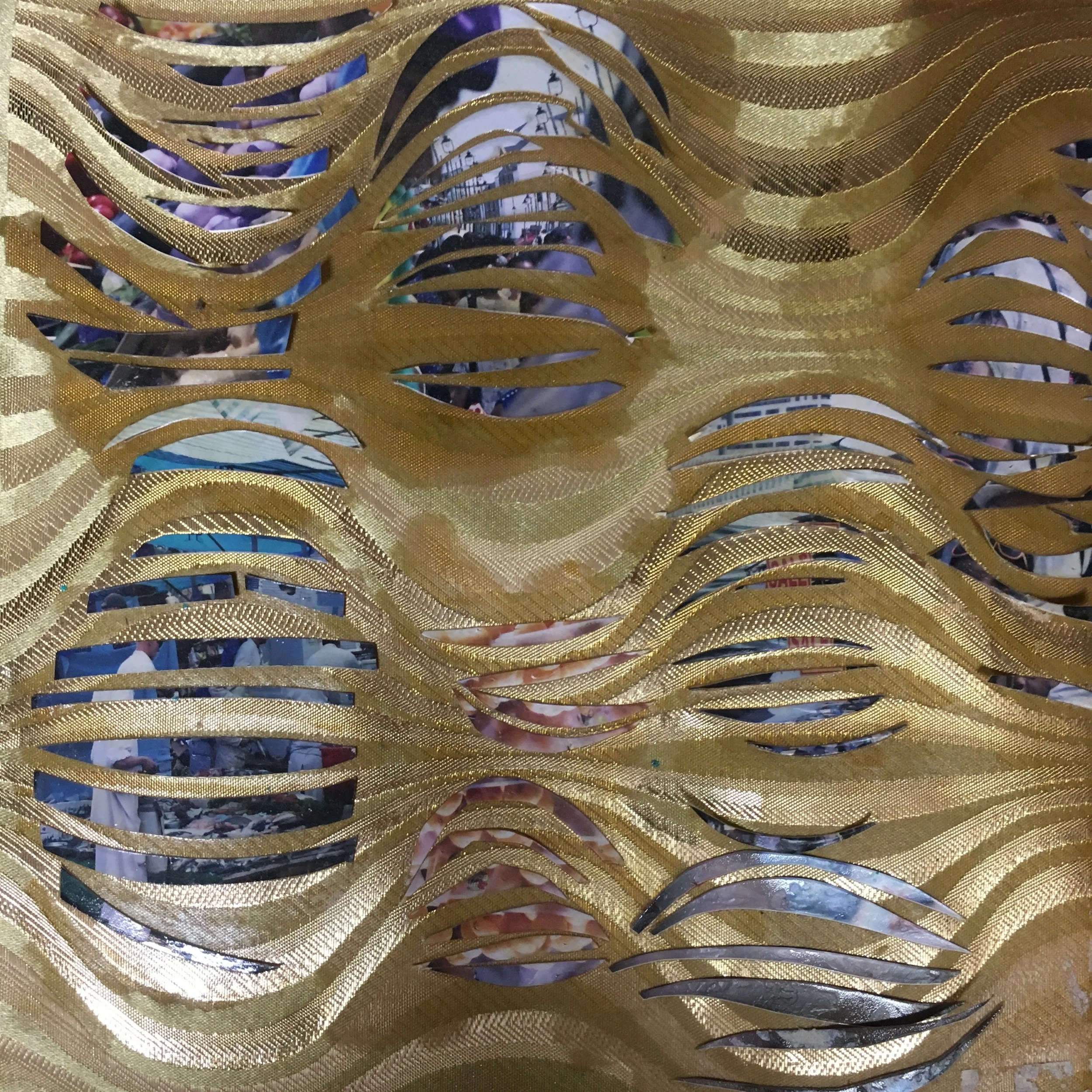 Early Explorations with 'African' Fabric Pattern 