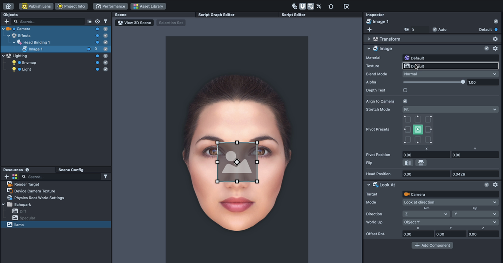 Lens Studio - Face Cut Out Template Tutorial — Liam O'Neill