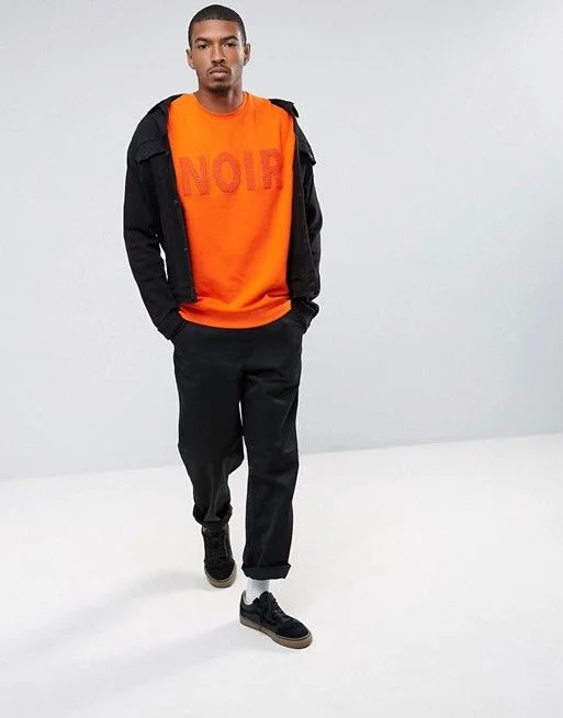 Noir Sweat, ASOS Menswear, UK.