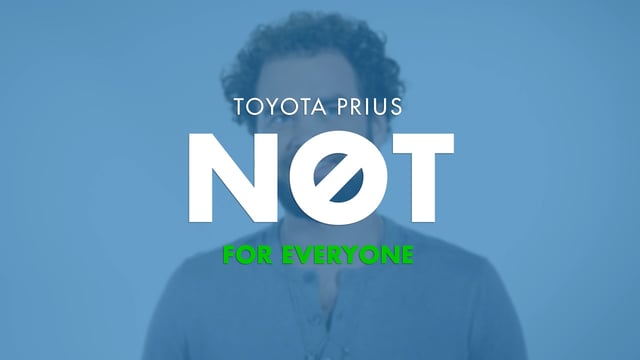 Prius Not For Everyone - TV Spot