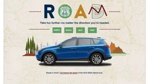 RAV4 - eCRM Microsite