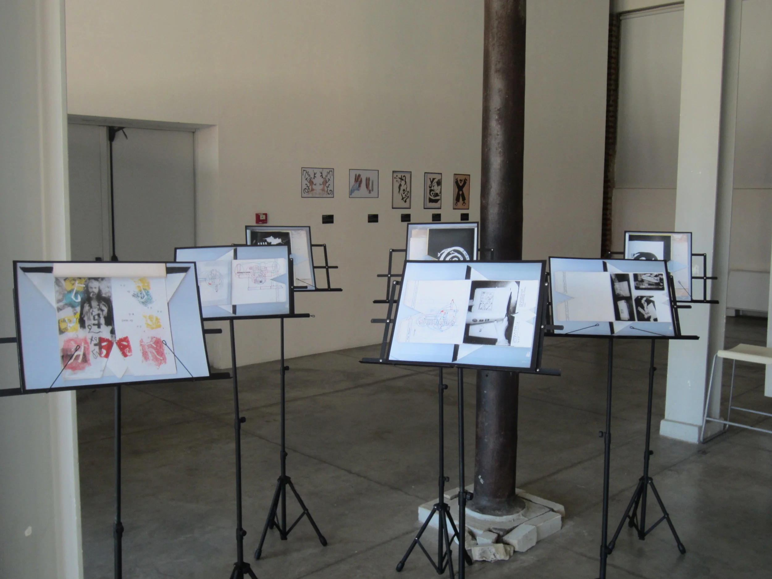 Exhibition in Milano, Italy during Festival of Silence