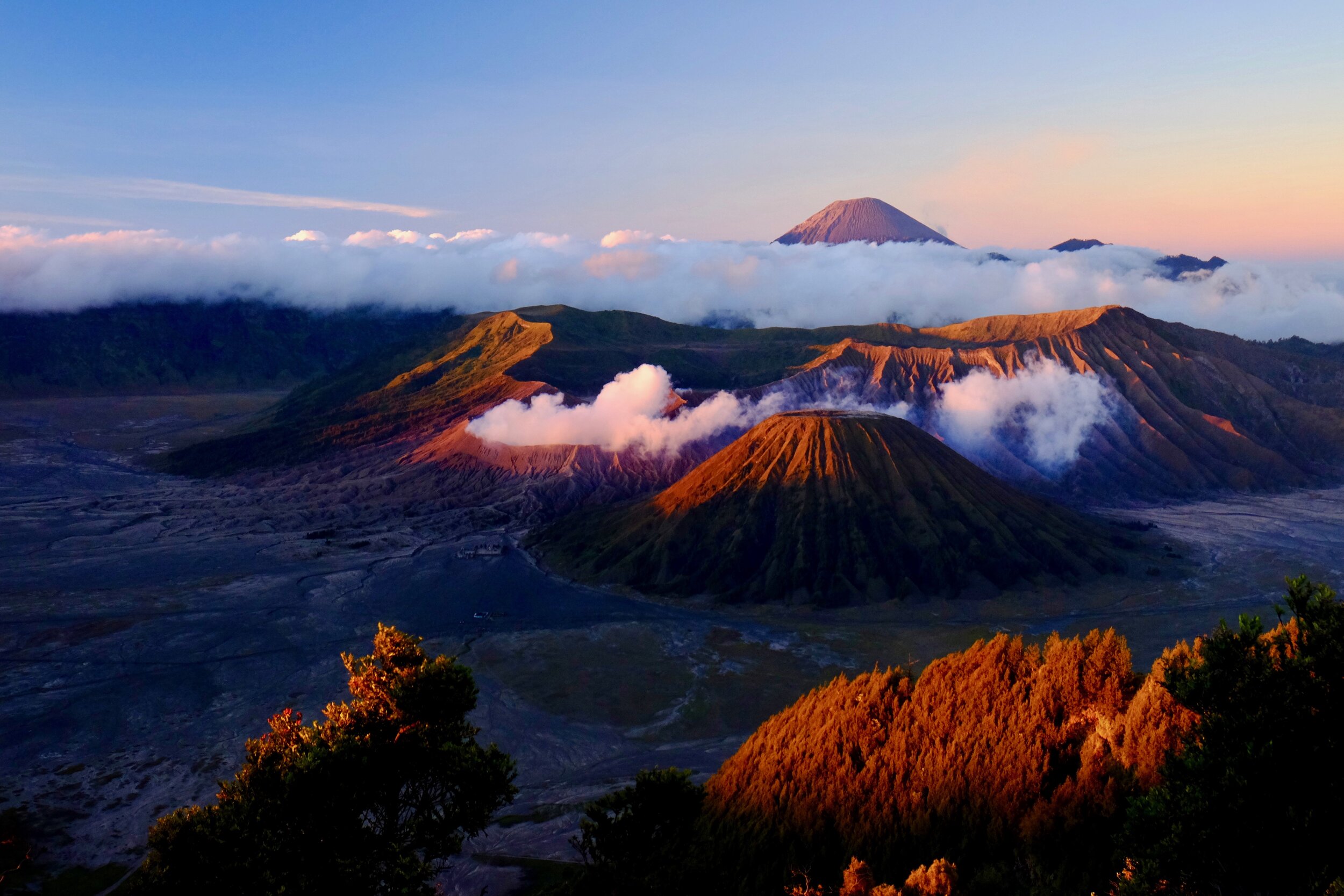 Sunrise at Mount Bromo