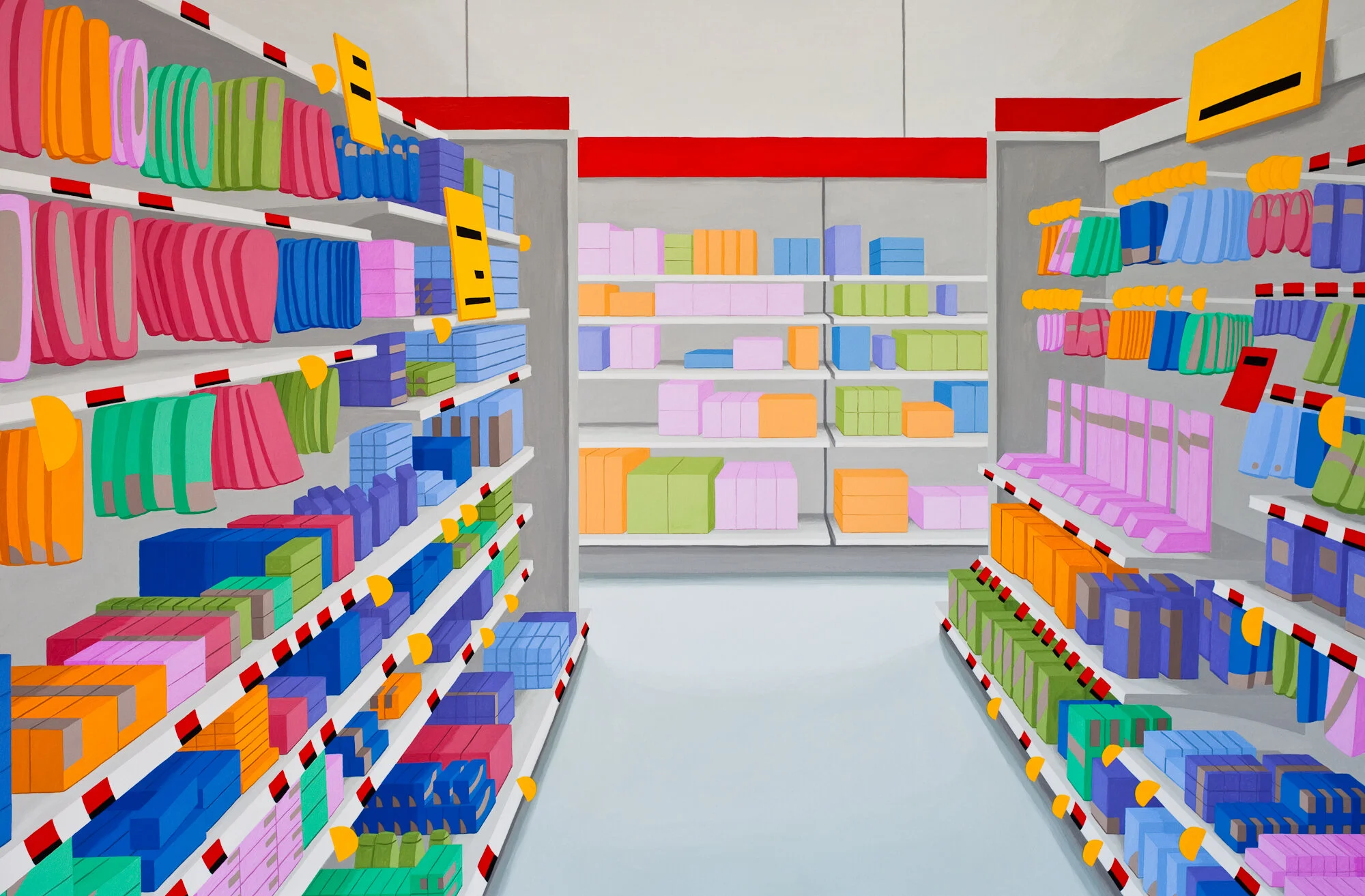 Attention All Shoppers #3, Archival Digital Inkjet Print, 2020