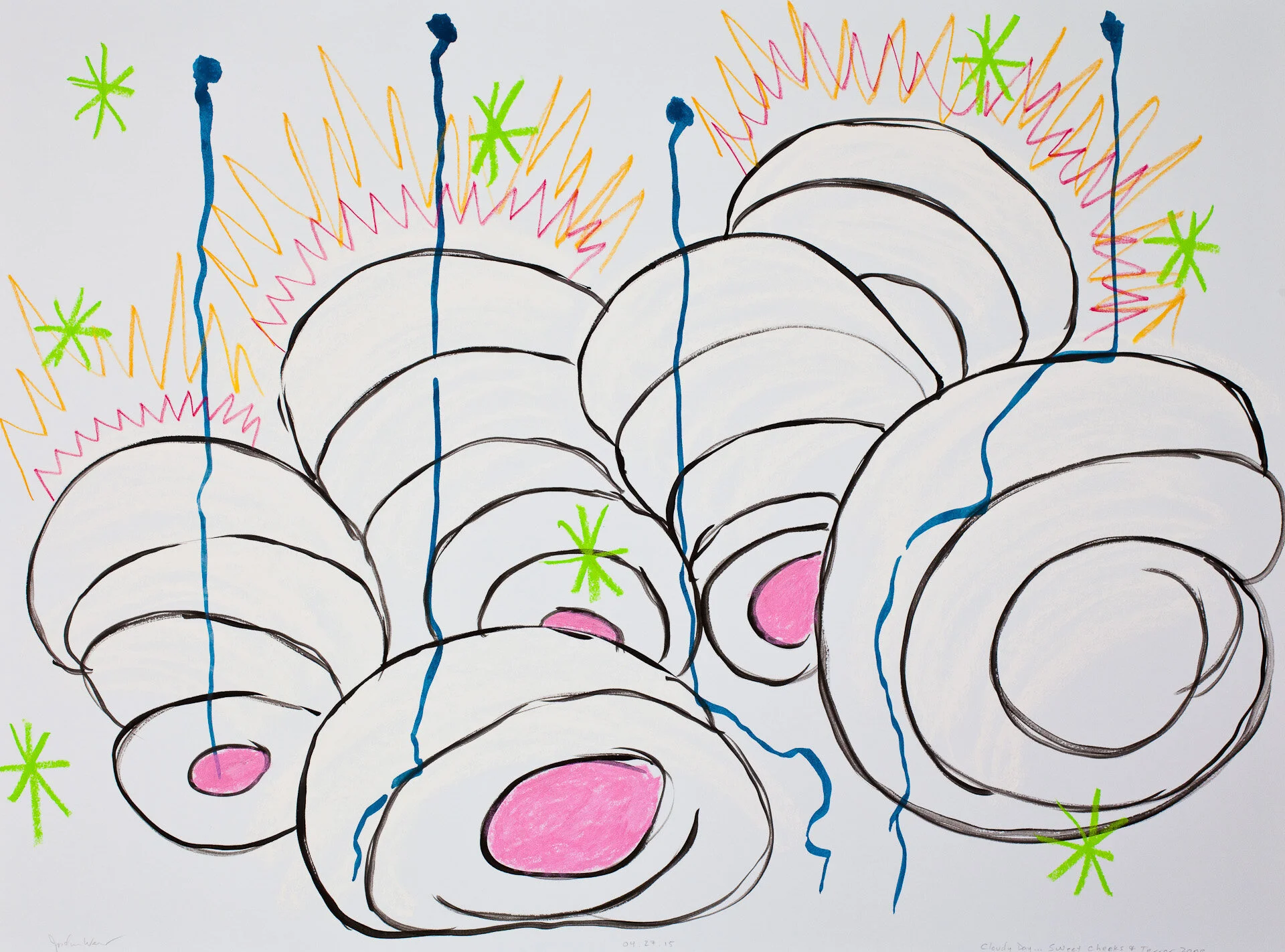 Original Drawing, Cloudy Day