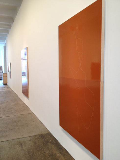 Installation view, "Fwd: The Telephone Game", Galerie Lelong, New York, New York