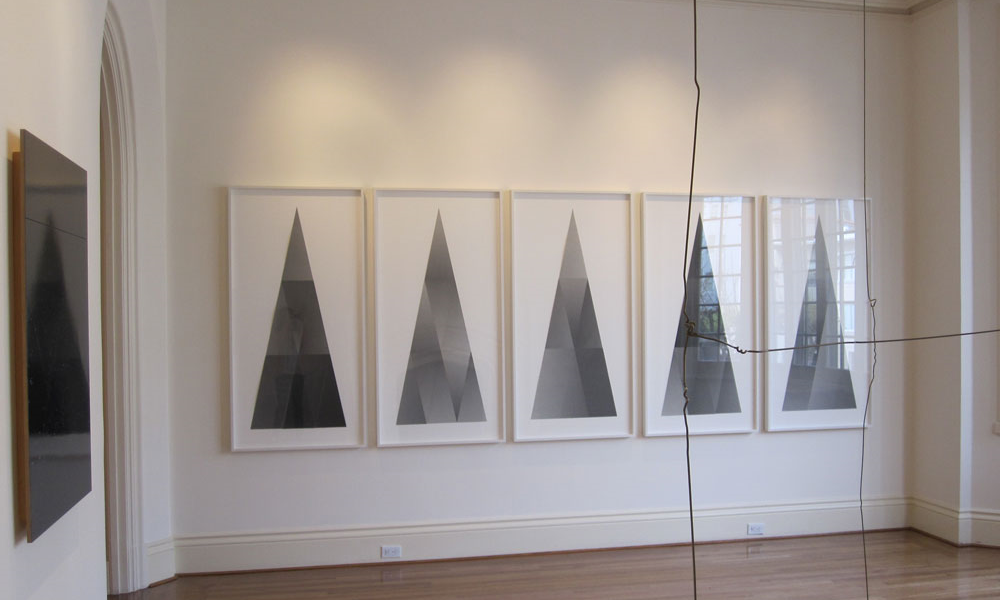 Installation view, "Kate Shepherd: News from Biathlon", Anthony Meier Fine Arts, San Francisco, California