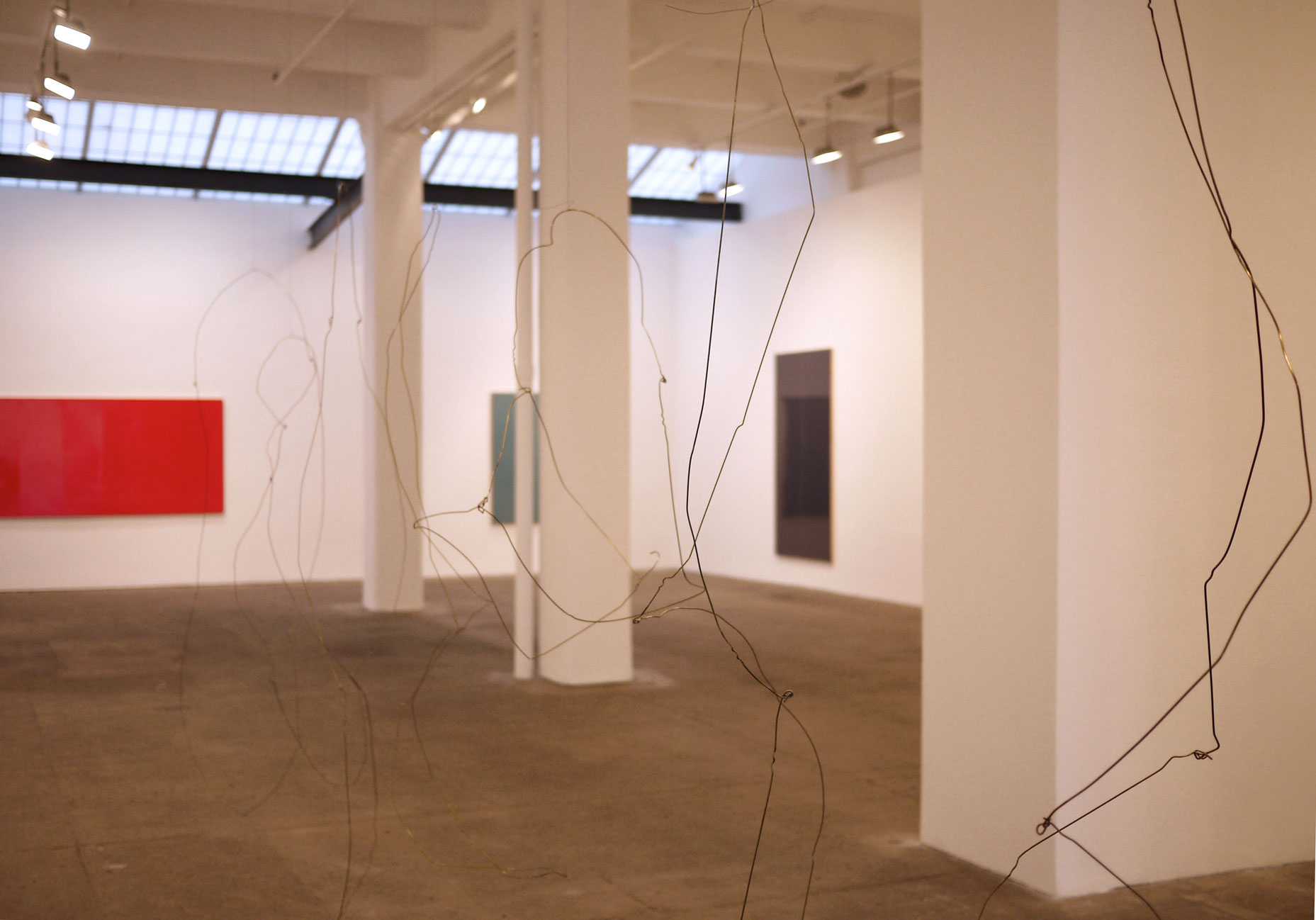 Installation view, "And Debris", Galerie Lelong, New York, New York