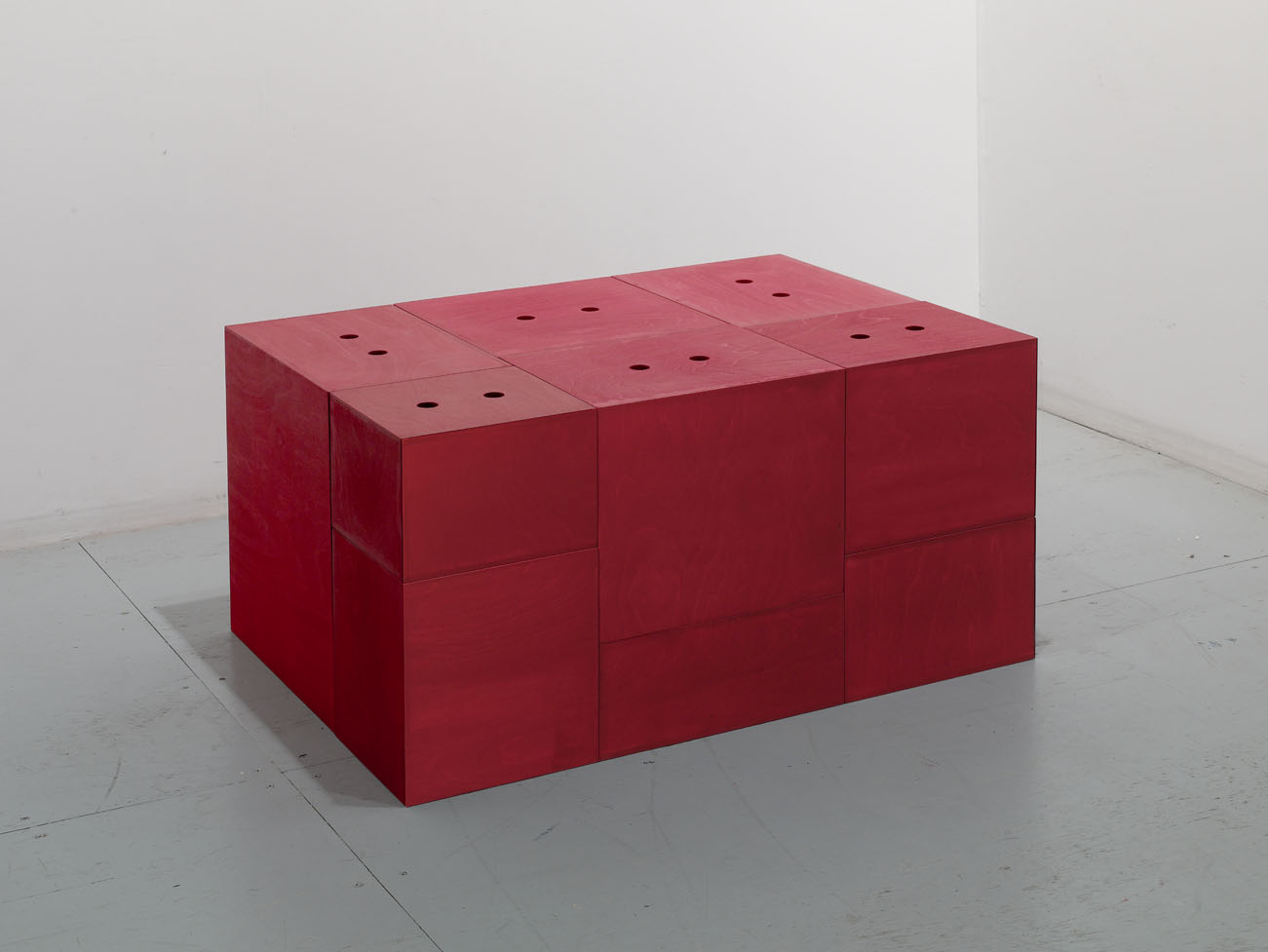 Red and Untitled Configurable Boxes