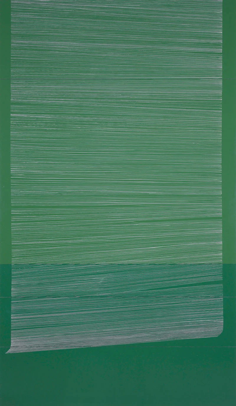 Blind, Leaf Green