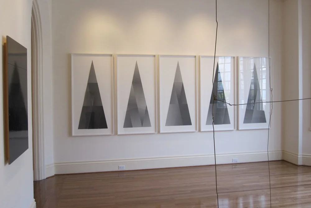 Installation view, "Kate Shepherd: News from Biathlon", Anthony Meier Fine Arts, San Francisco, California