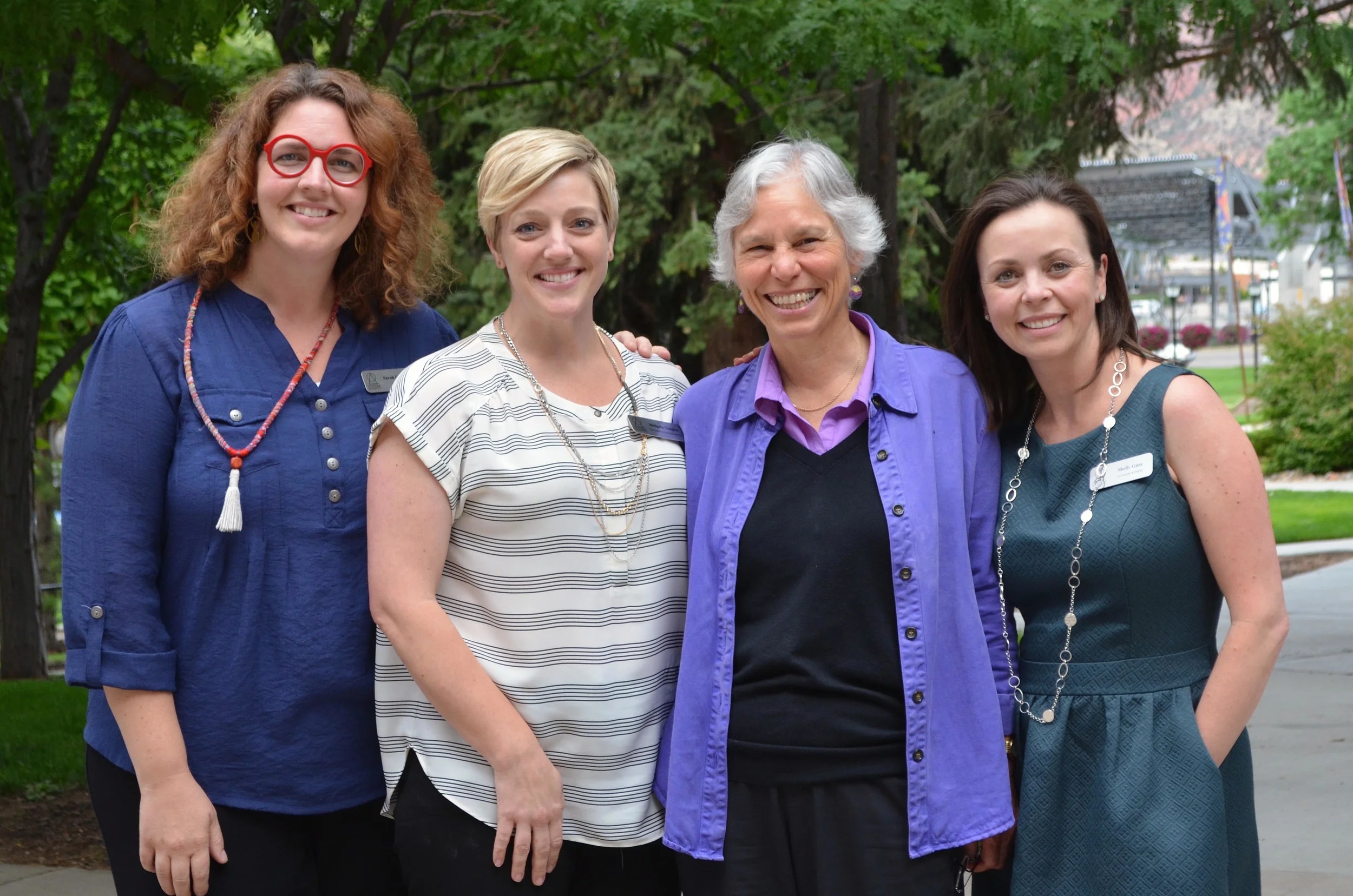 Pictured left to right: Sarah Greenman, Melinda Vaughn, Martha Richards and Shelly Gaza.