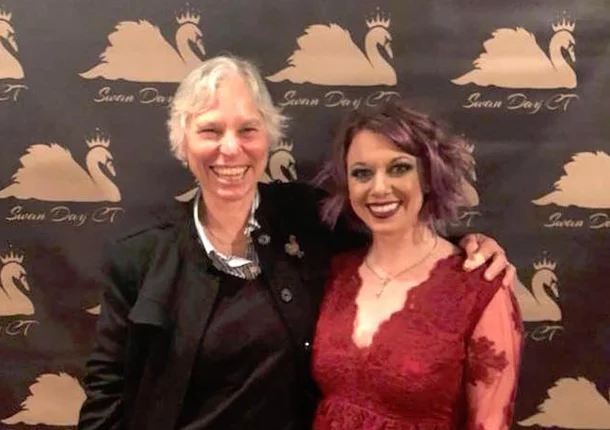 Martha Richards & SWAN Organizer Jennifer Hill at SWAN Day CT 2018