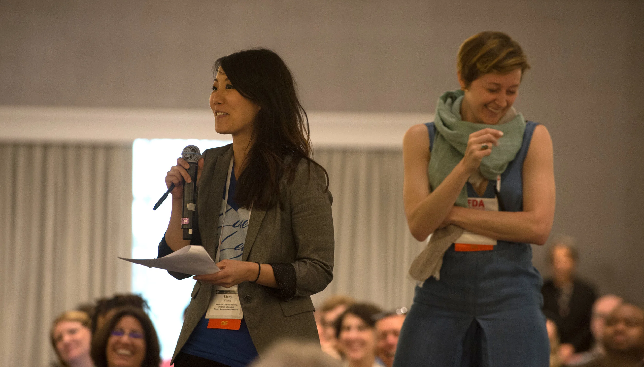 Elena Chang and Hannah Fenlon (Photo by Jenny Graham)