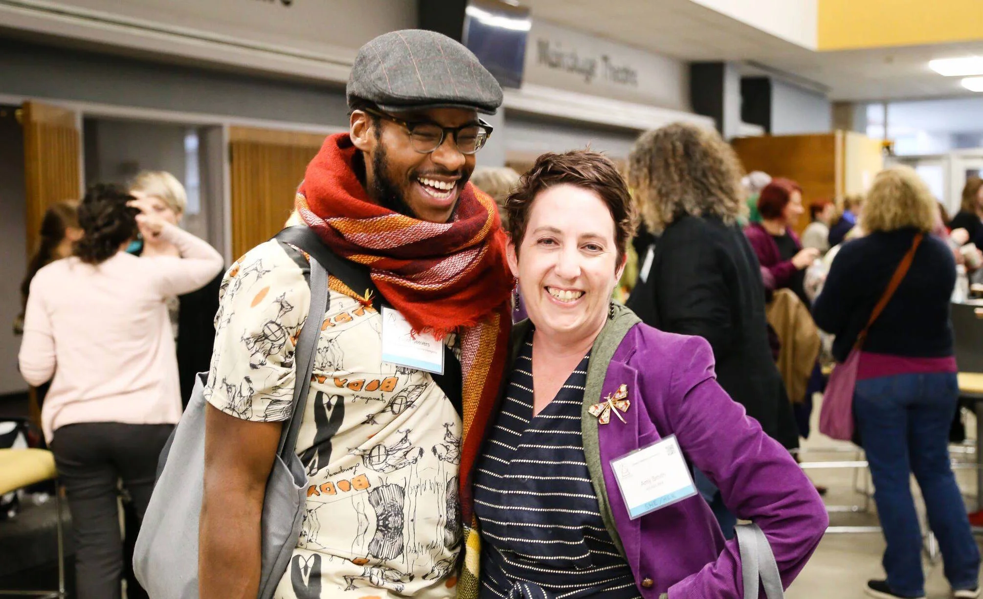 Yusef Seevers and Amy Smith at StateraConIII in Milwaukee. (Photo by Malloree Delayne Hill)