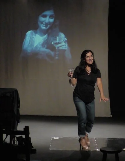 Janet Hayatshahi as Helen in “Launching Ships”.