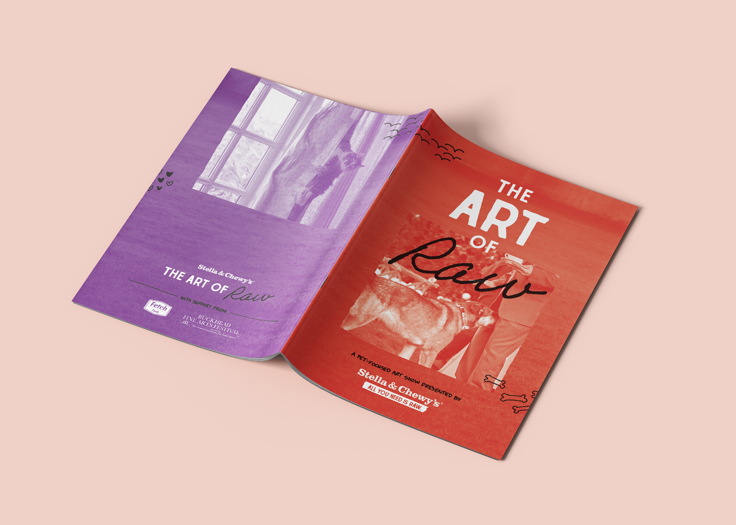 Zine front and back