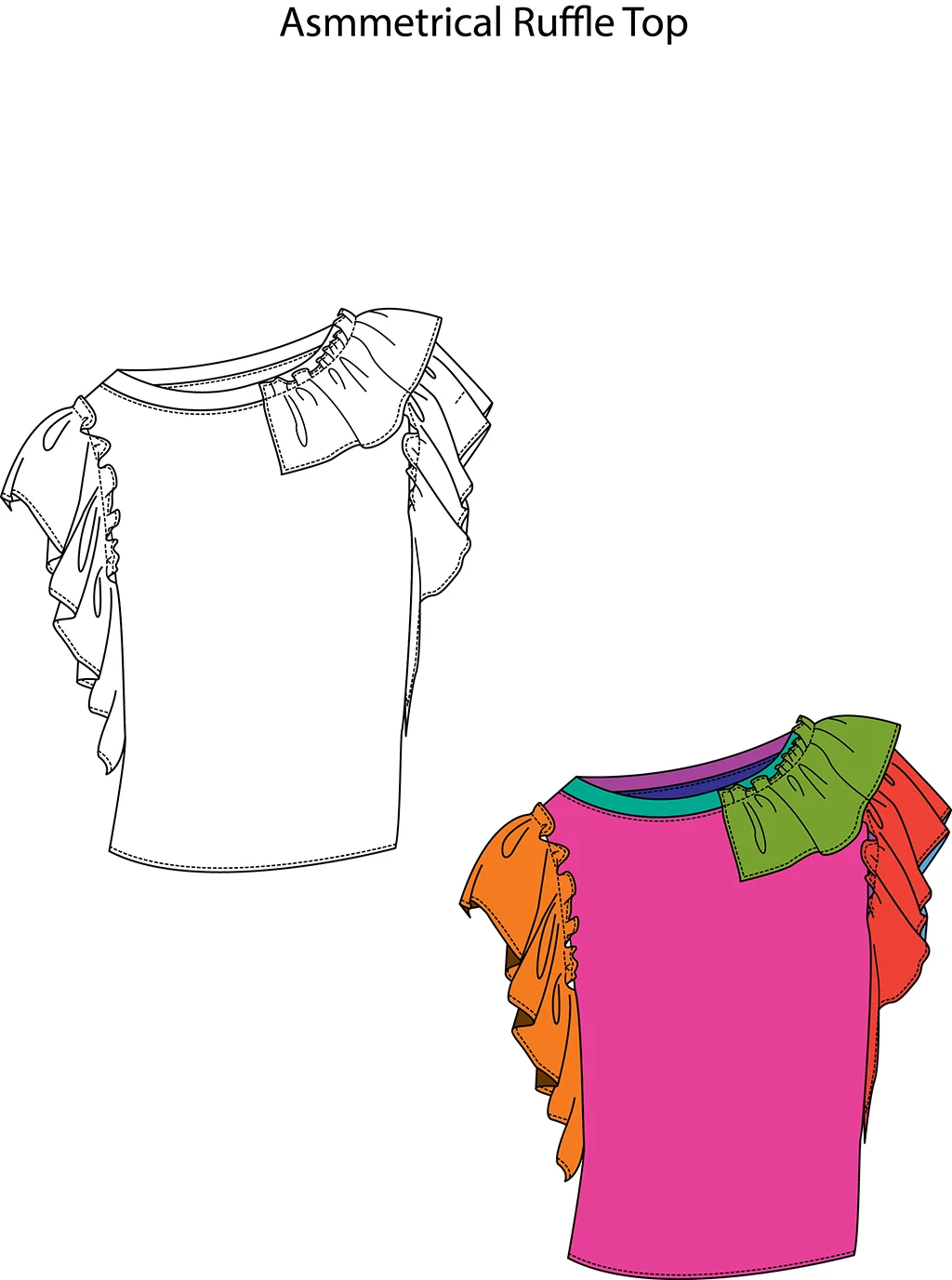 flSilk Asymetrical Ruffle Top.jpg
