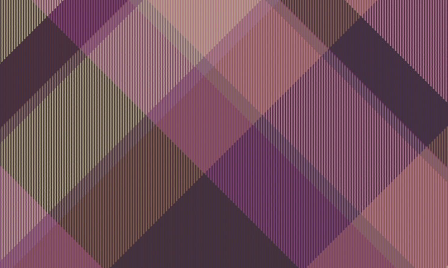 Bias plaid, twill weave