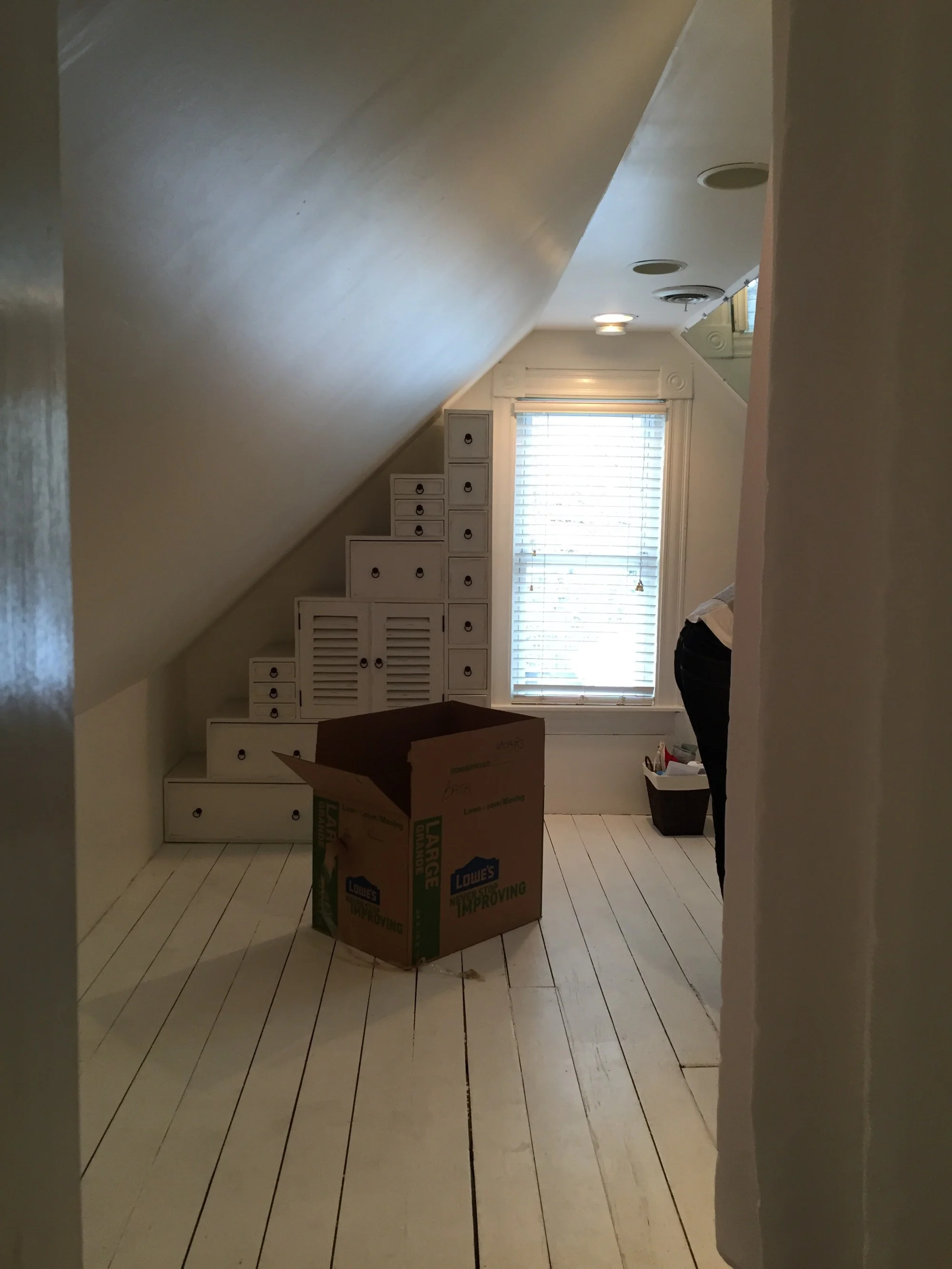Attic Bathroom - Before