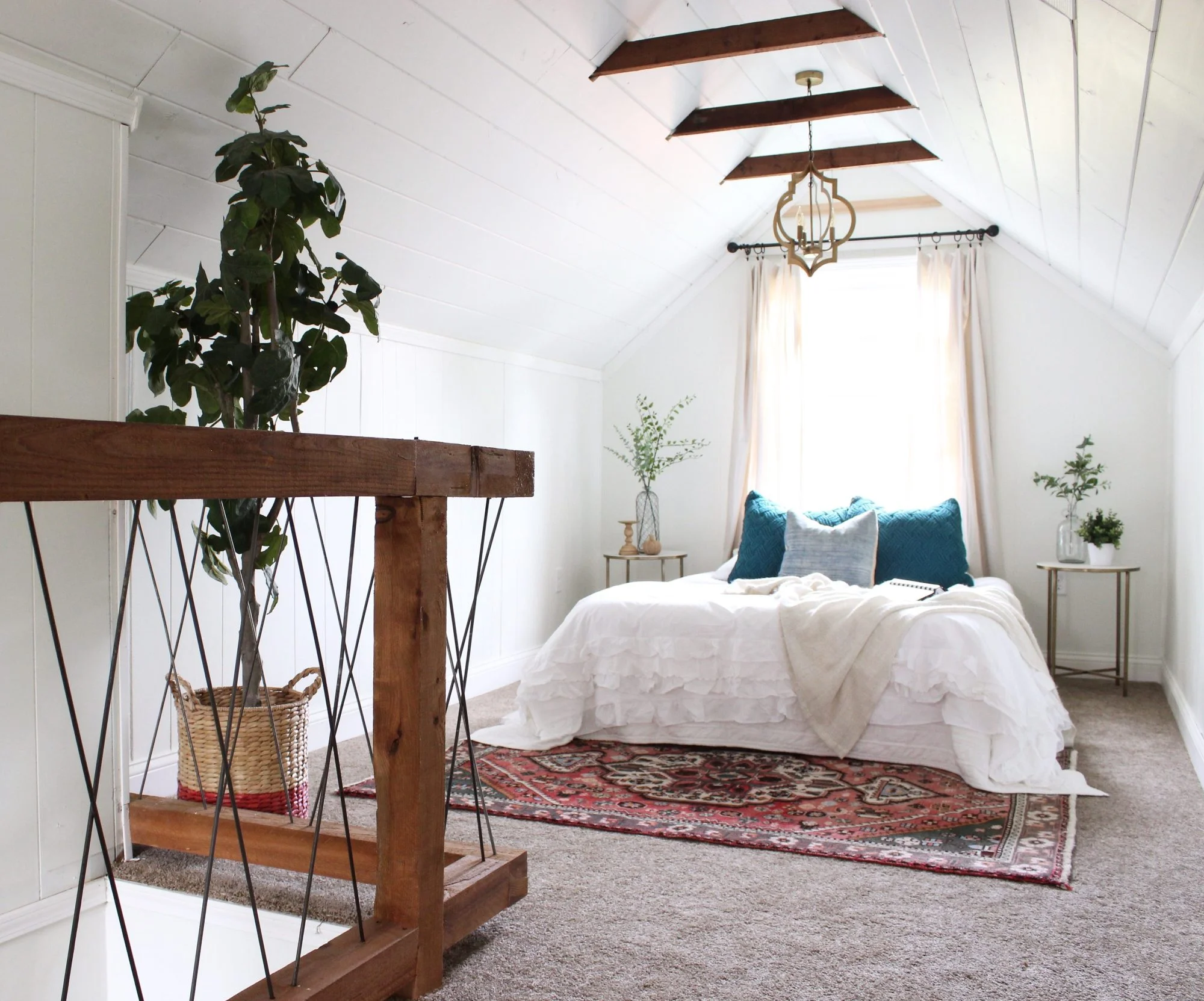 Attic Bedroom - After