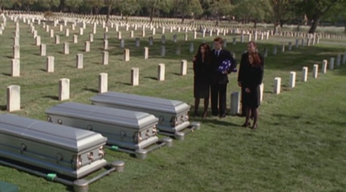 Did no one check the caskets? Come on guys, you're normally all over this kind of chicanery!