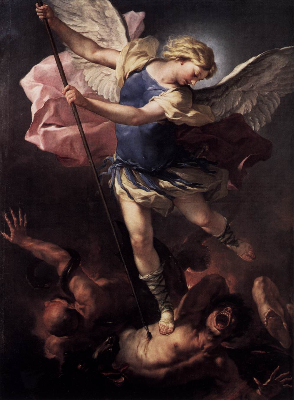 God's moral defense force doesn't fuck around.
