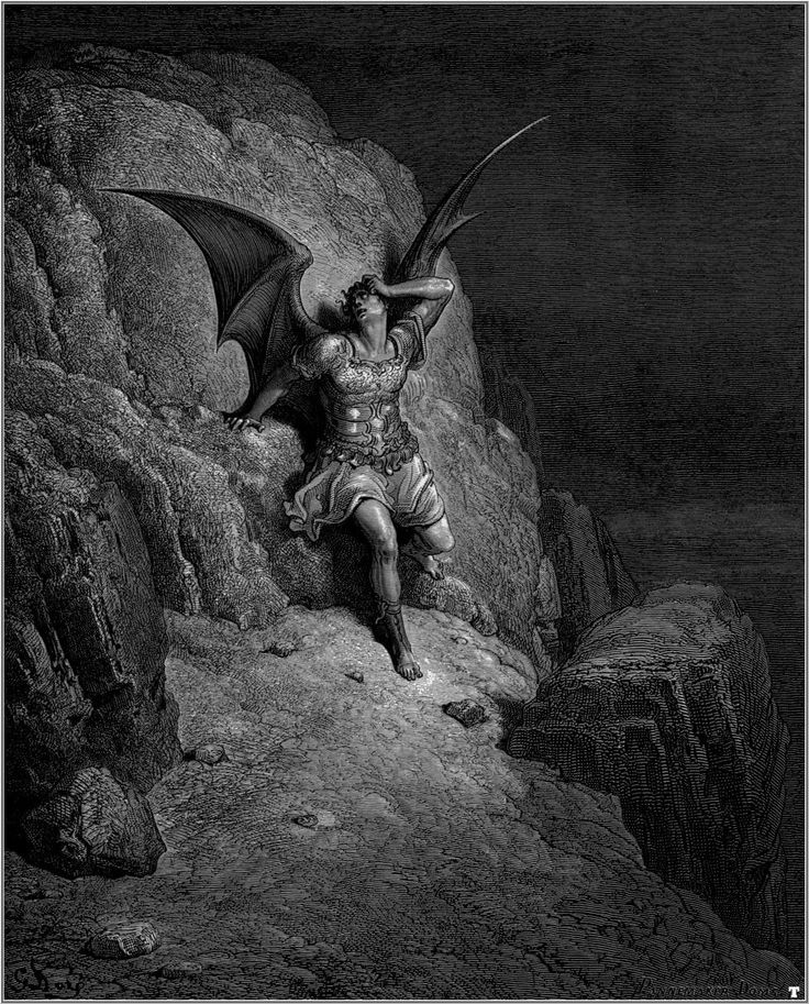 La Chute du Lucifer, by Gustave Doré