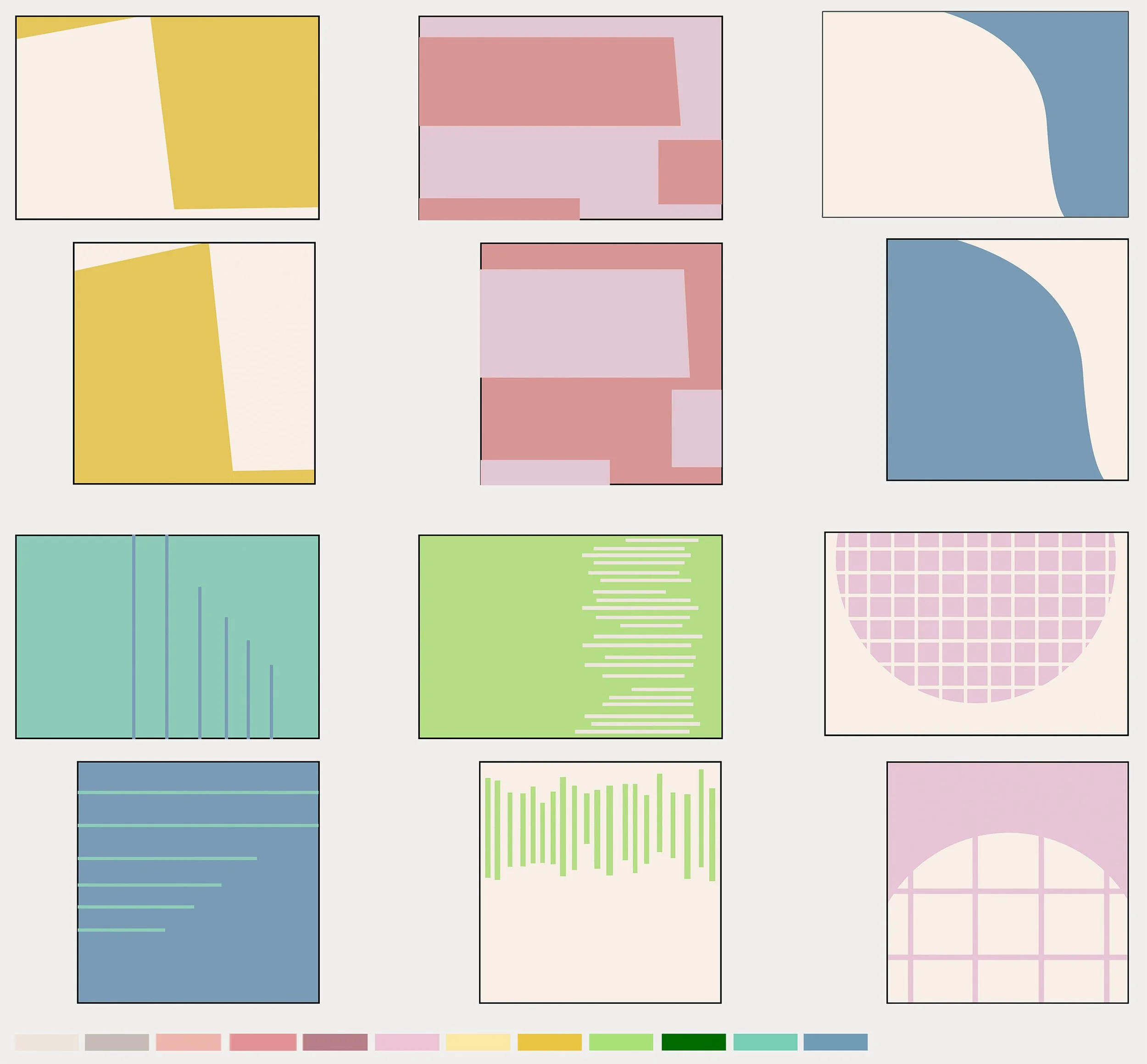 Simple & playful shapes