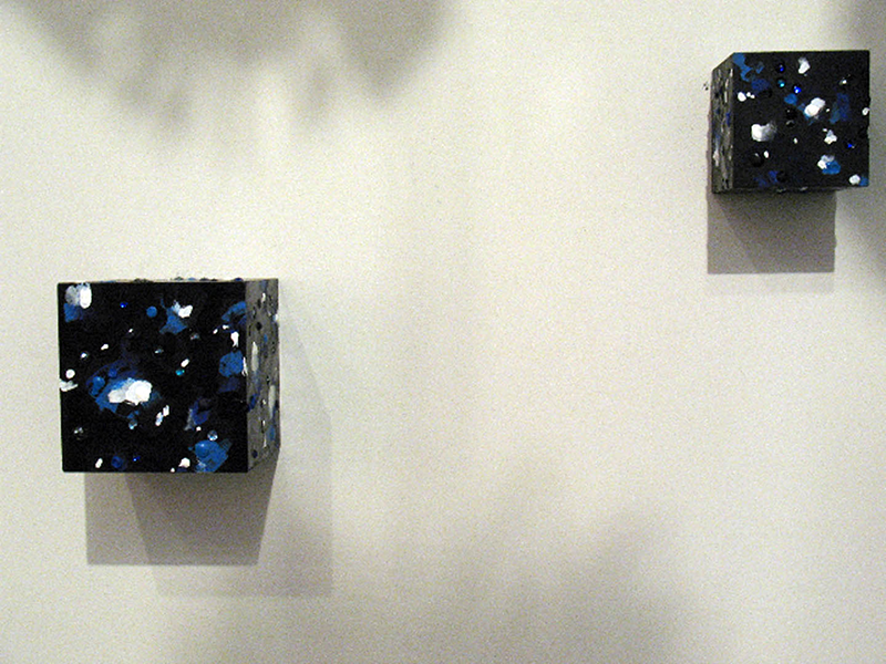 Dark Matter Cubes from Space