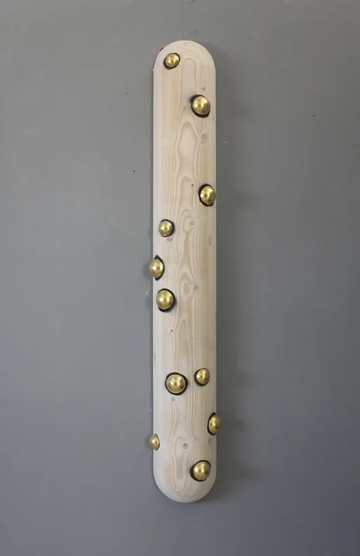 Column with Gold Balls