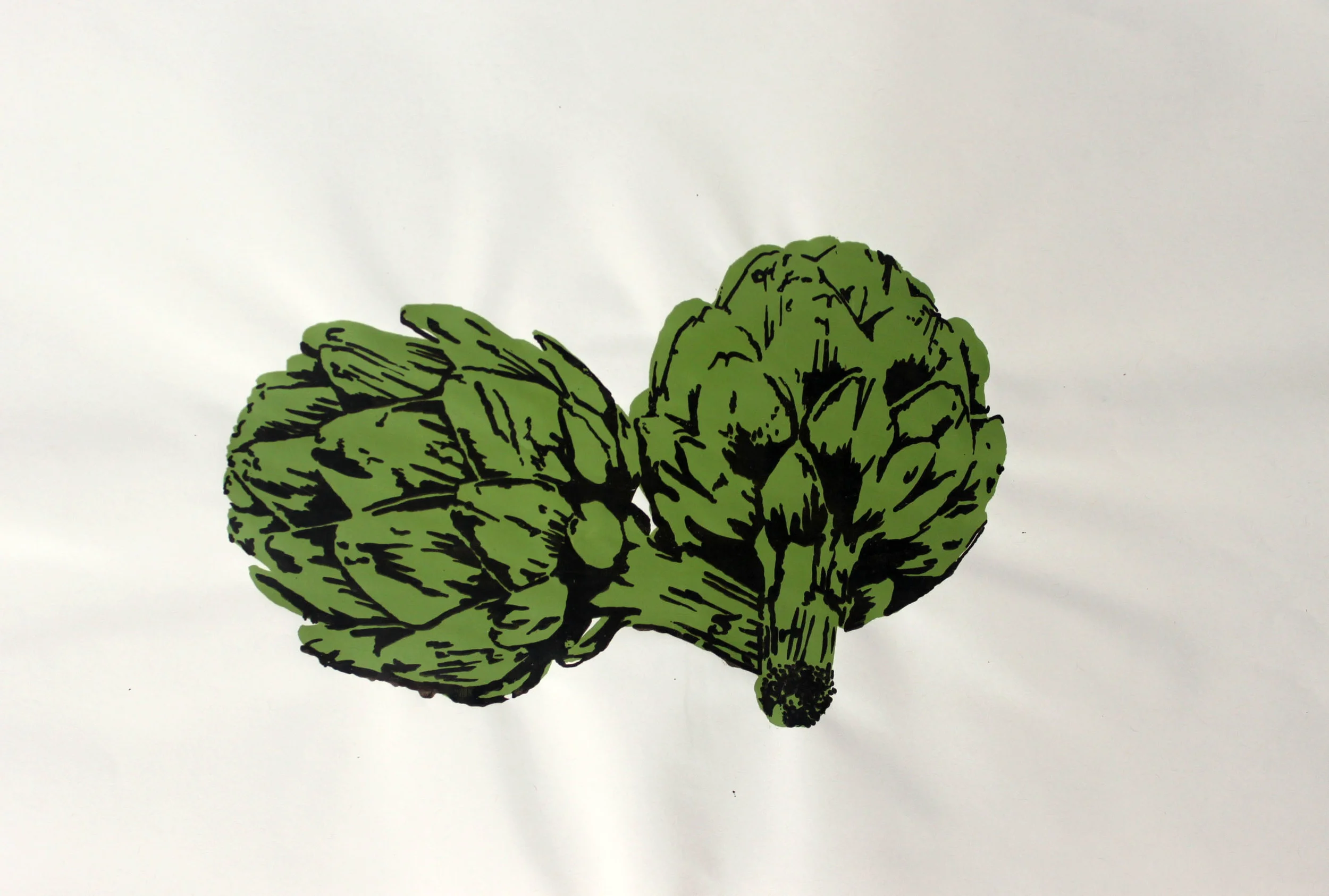 Artichoke Dishtowel
