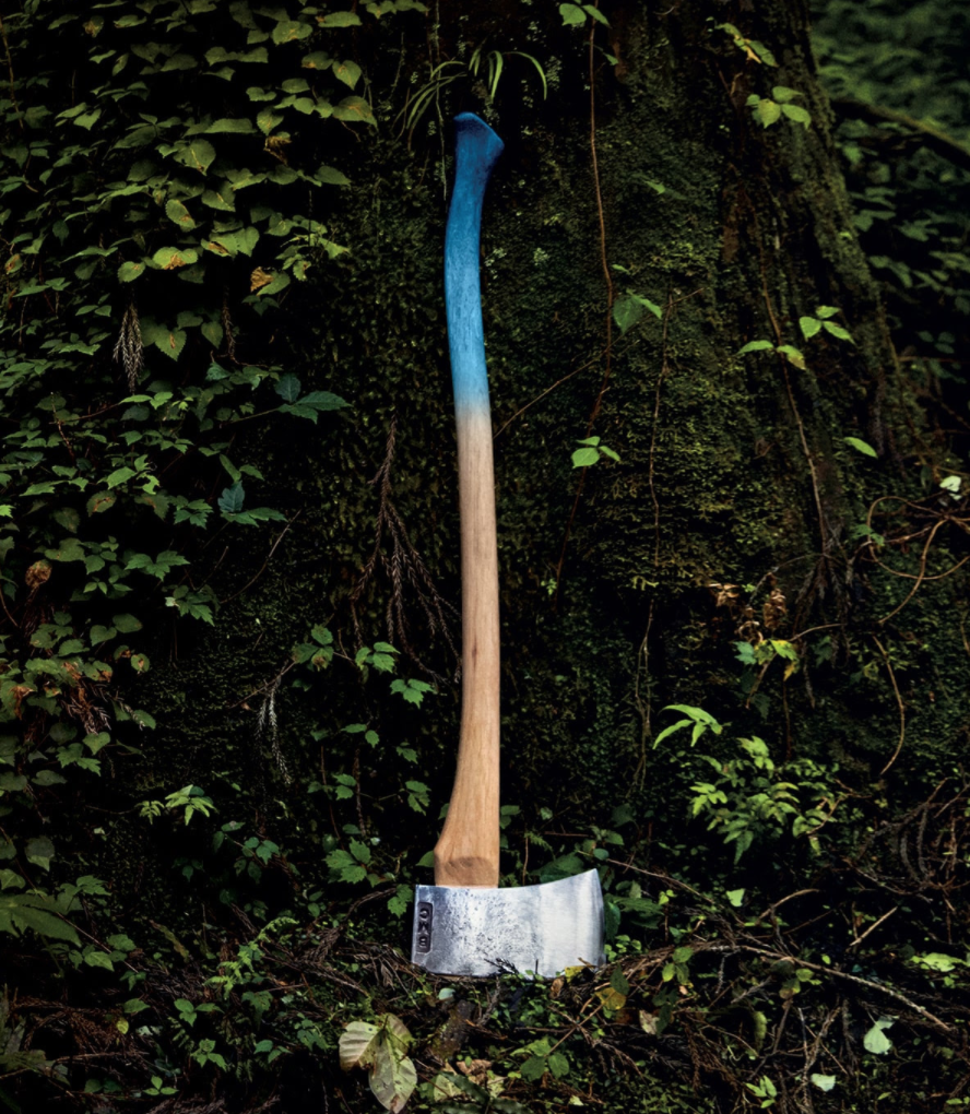 The Indigo American Felling Axe